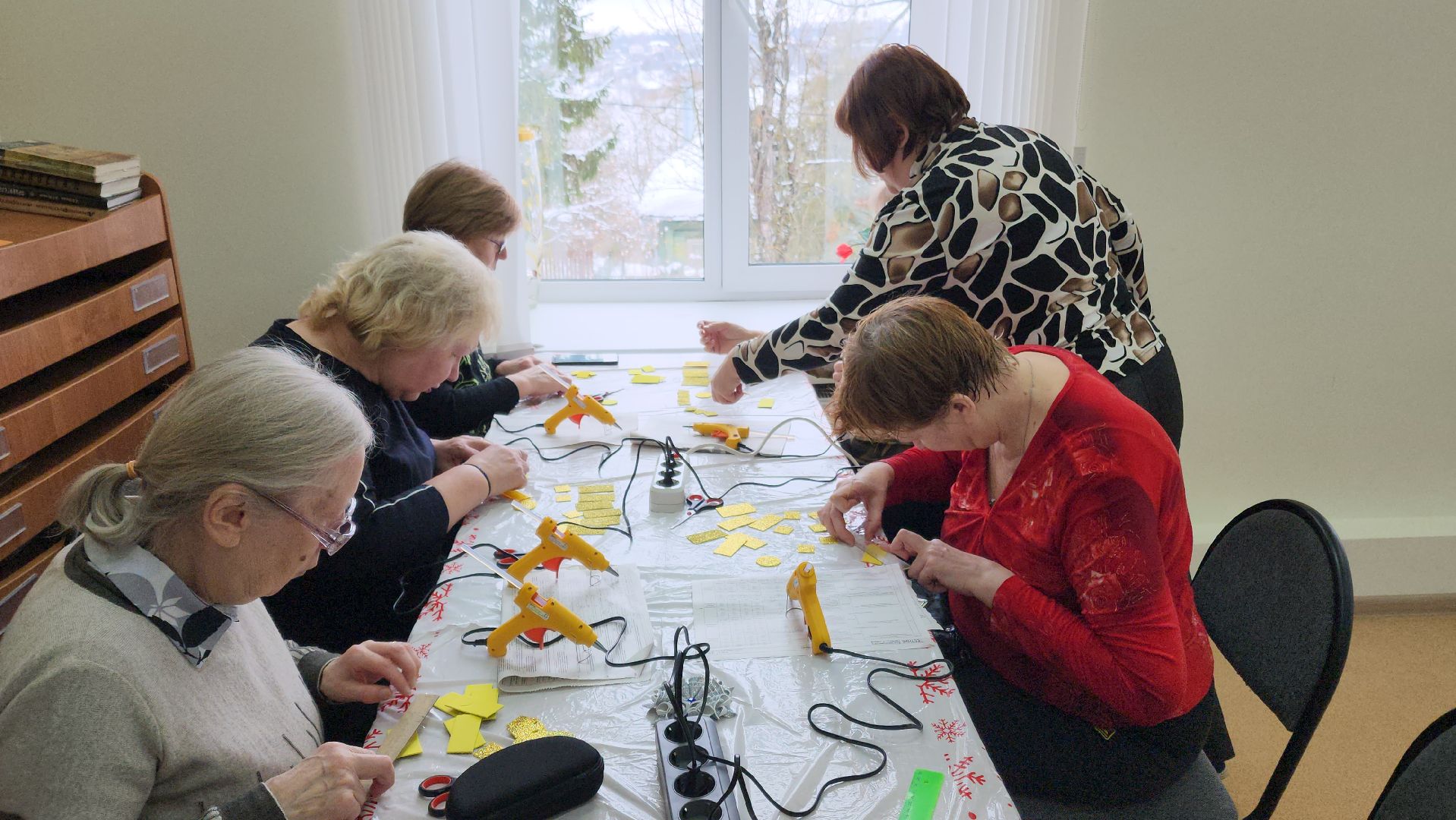 волоколамск, активное долголетие, долголеты, мастер класс, библиотека,
