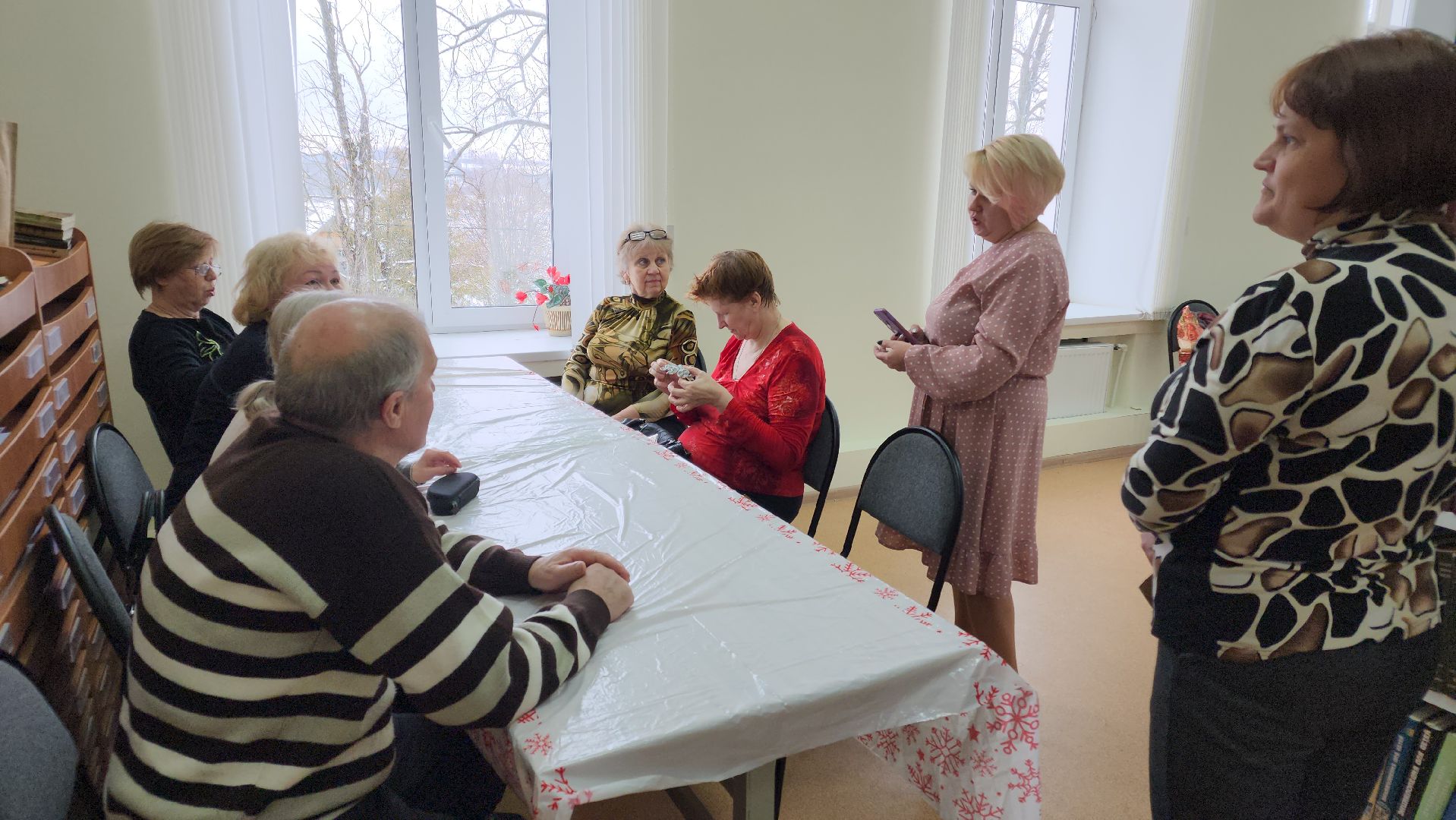 волоколамск, активное долголетие, долголеты, мастер класс, библиотека,