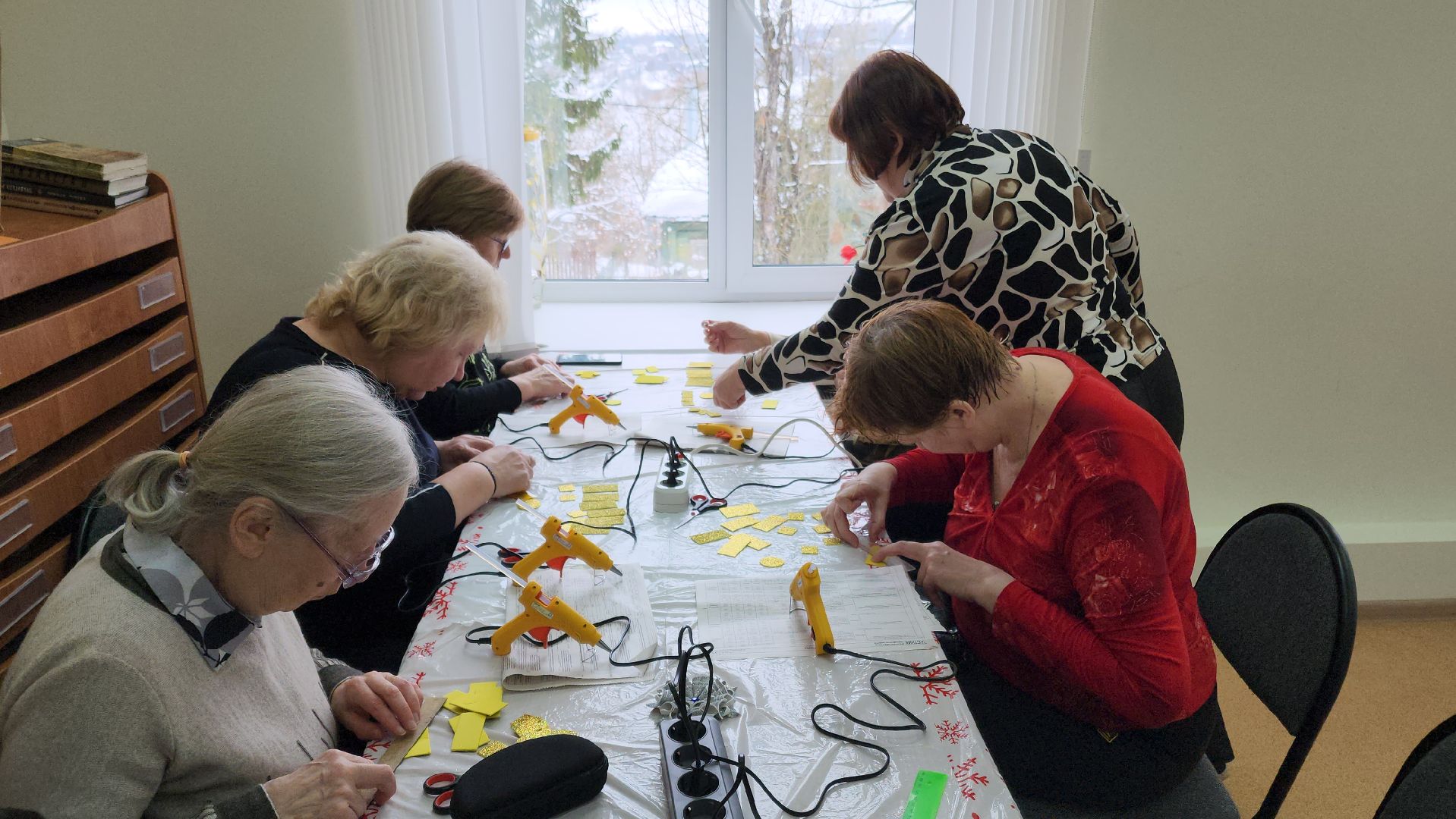 волоколамск, активное долголетие, долголеты, мастер класс, библиотека,