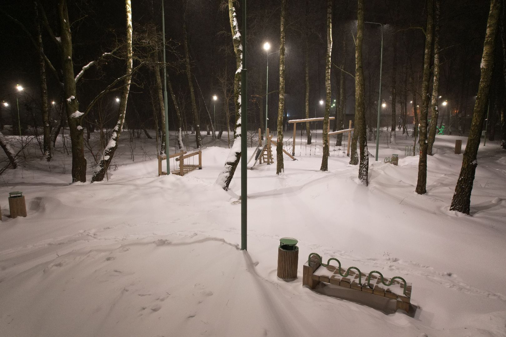 видео с коптера, домодедово, парк, благоустройство,