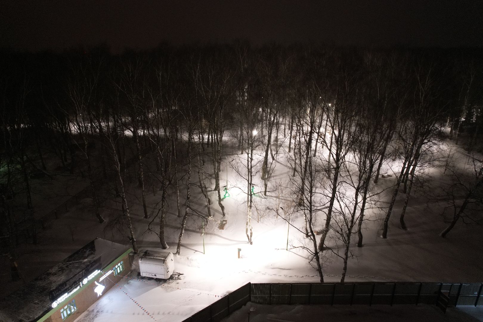 видео с коптера, домодедово, парк, благоустройство,