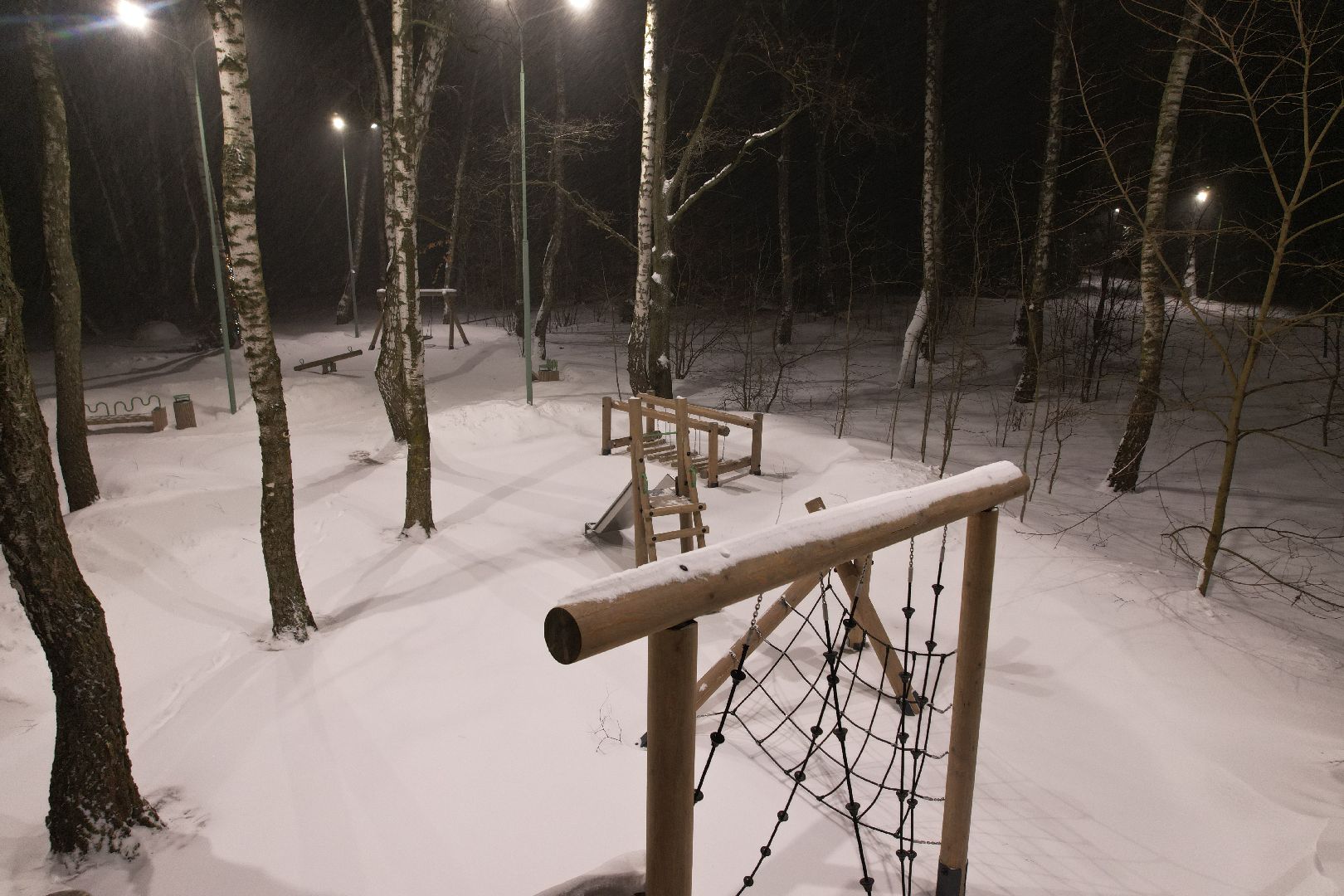 видео с коптера, домодедово, парк, благоустройство,