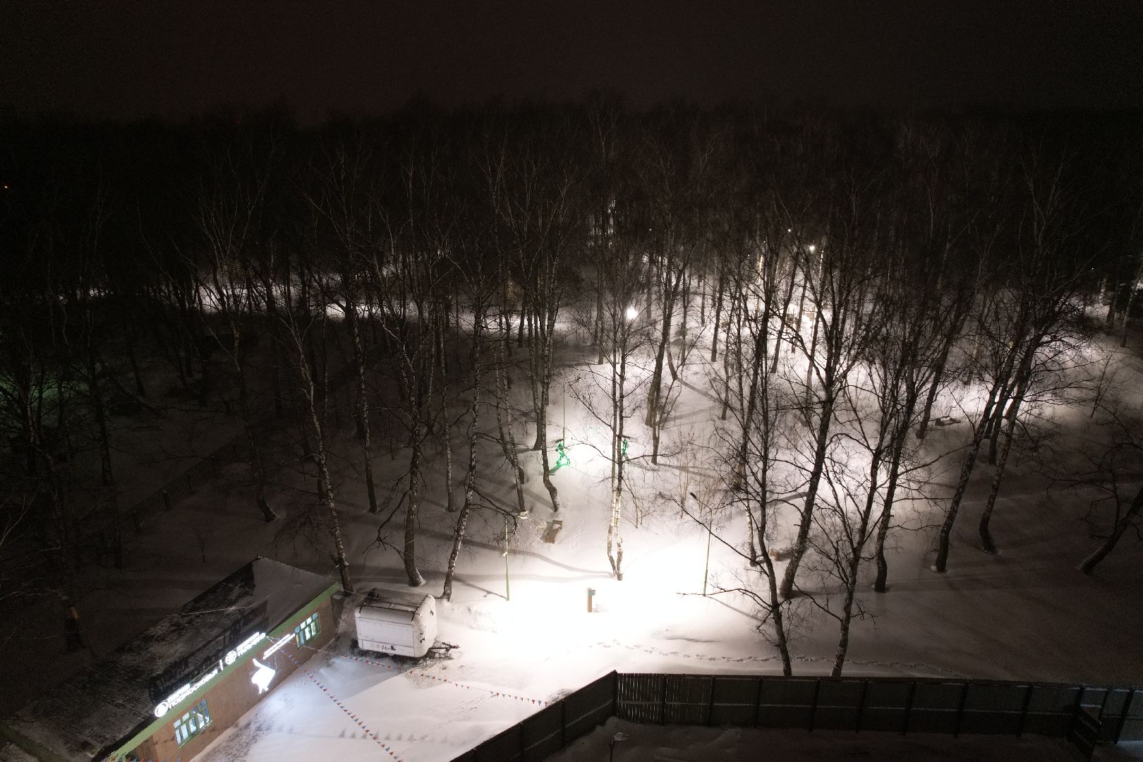видео с коптера, домодедово, парк, благоустройство,