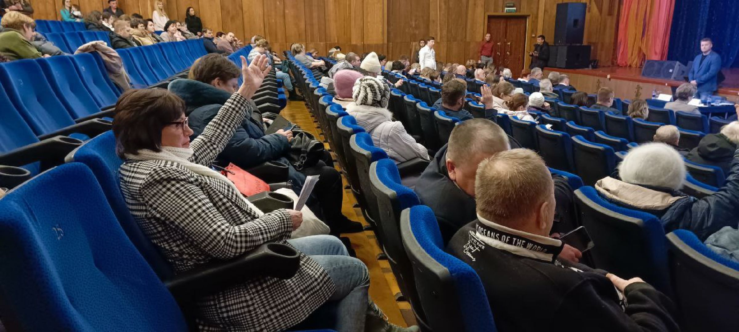 Дмитров, глава Дмитровского округа, Встреча с жителями,