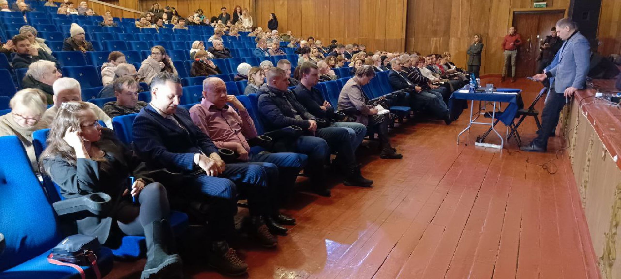 Дмитров, глава Дмитровского округа, Встреча с жителями,