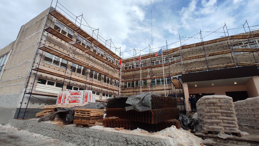 Лобня, капремонт, школа