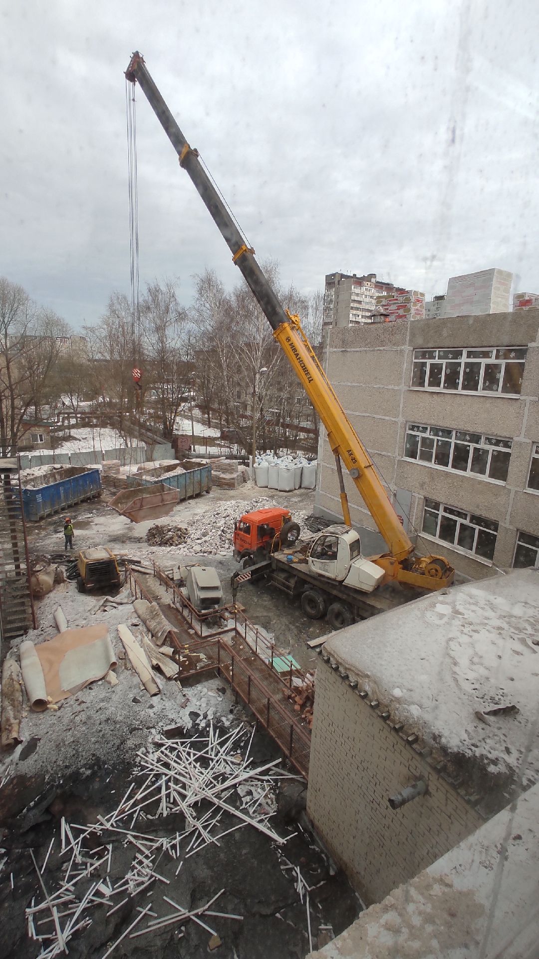 Лобня, капремонт, школа