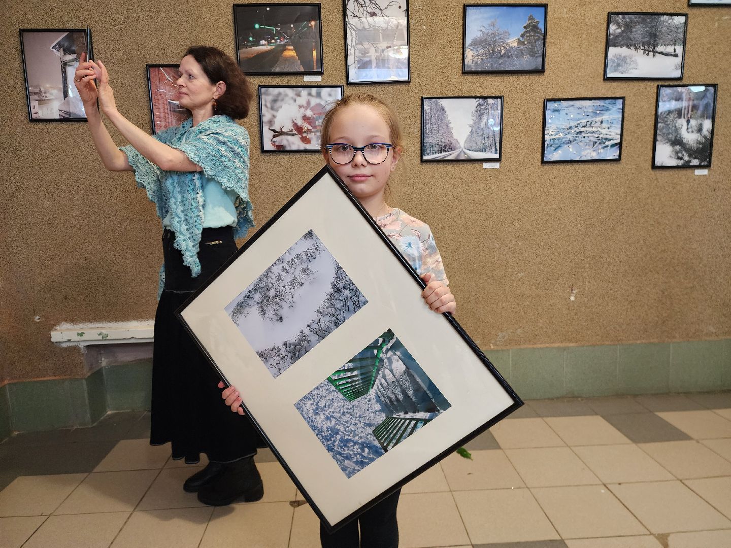 шатура, фотовыставка, зимние этюды, городской округ культура, культура подмосковья, нариманова,
