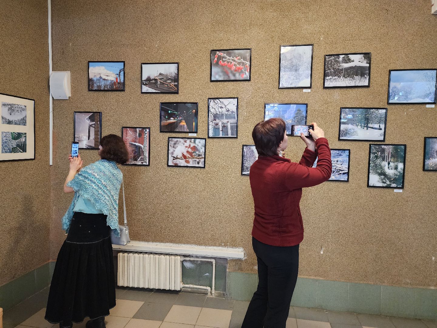 шатура, фотовыставка, зимние этюды, городской округ культура, культура подмосковья, нариманова,