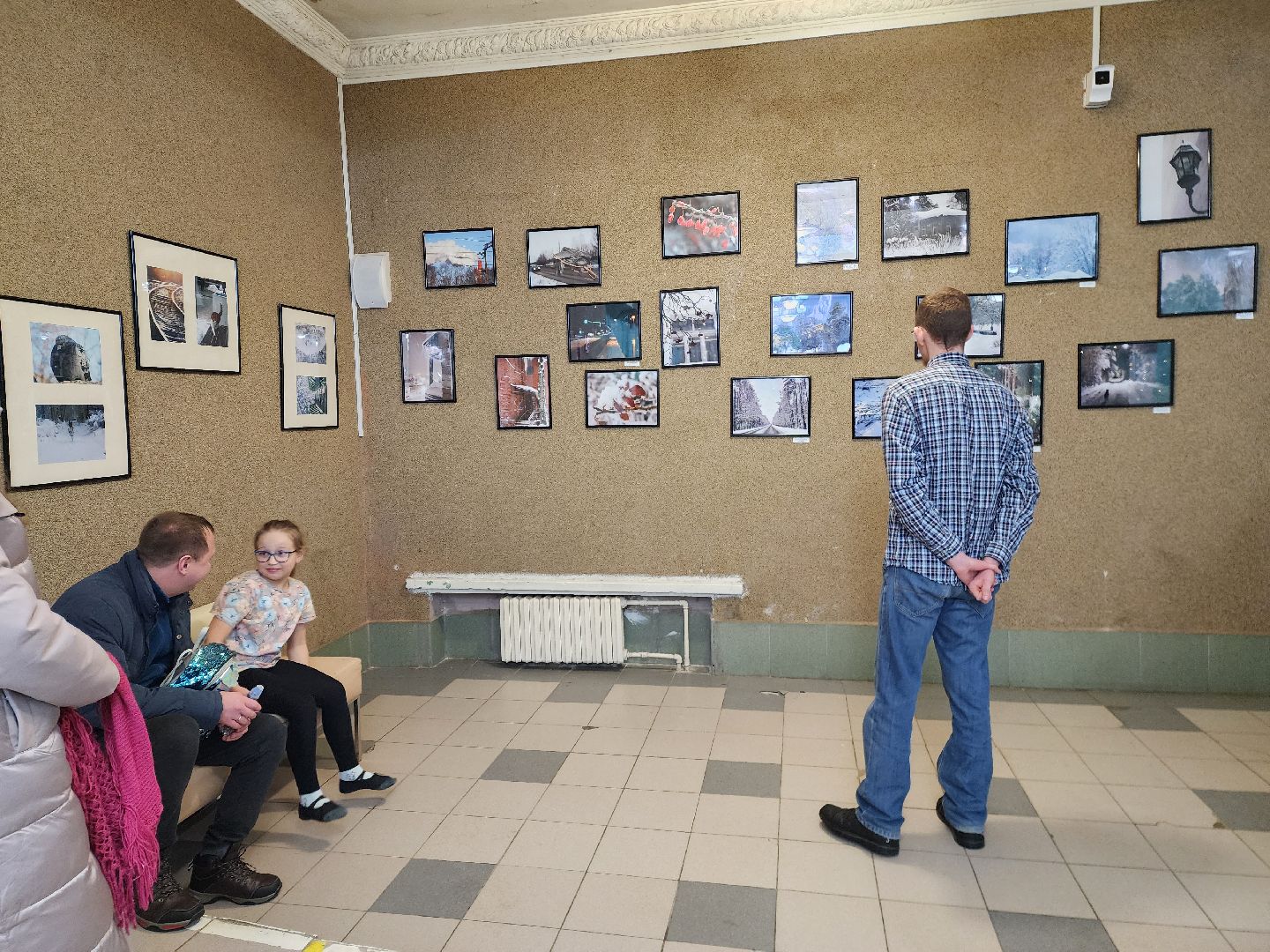 шатура, фотовыставка, зимние этюды, городской округ культура, культура подмосковья, нариманова,