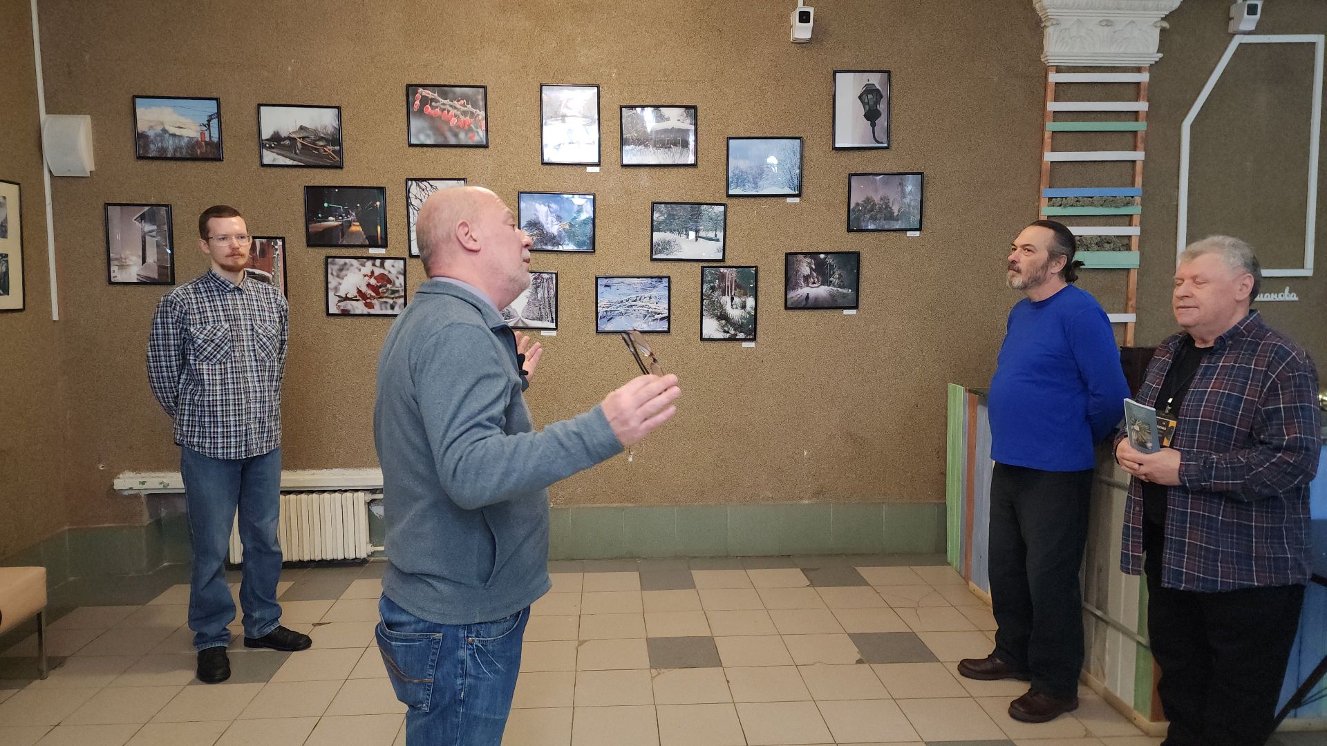 шатура, фотовыставка, зимние этюды, городской округ культура, культура подмосковья, нариманова,