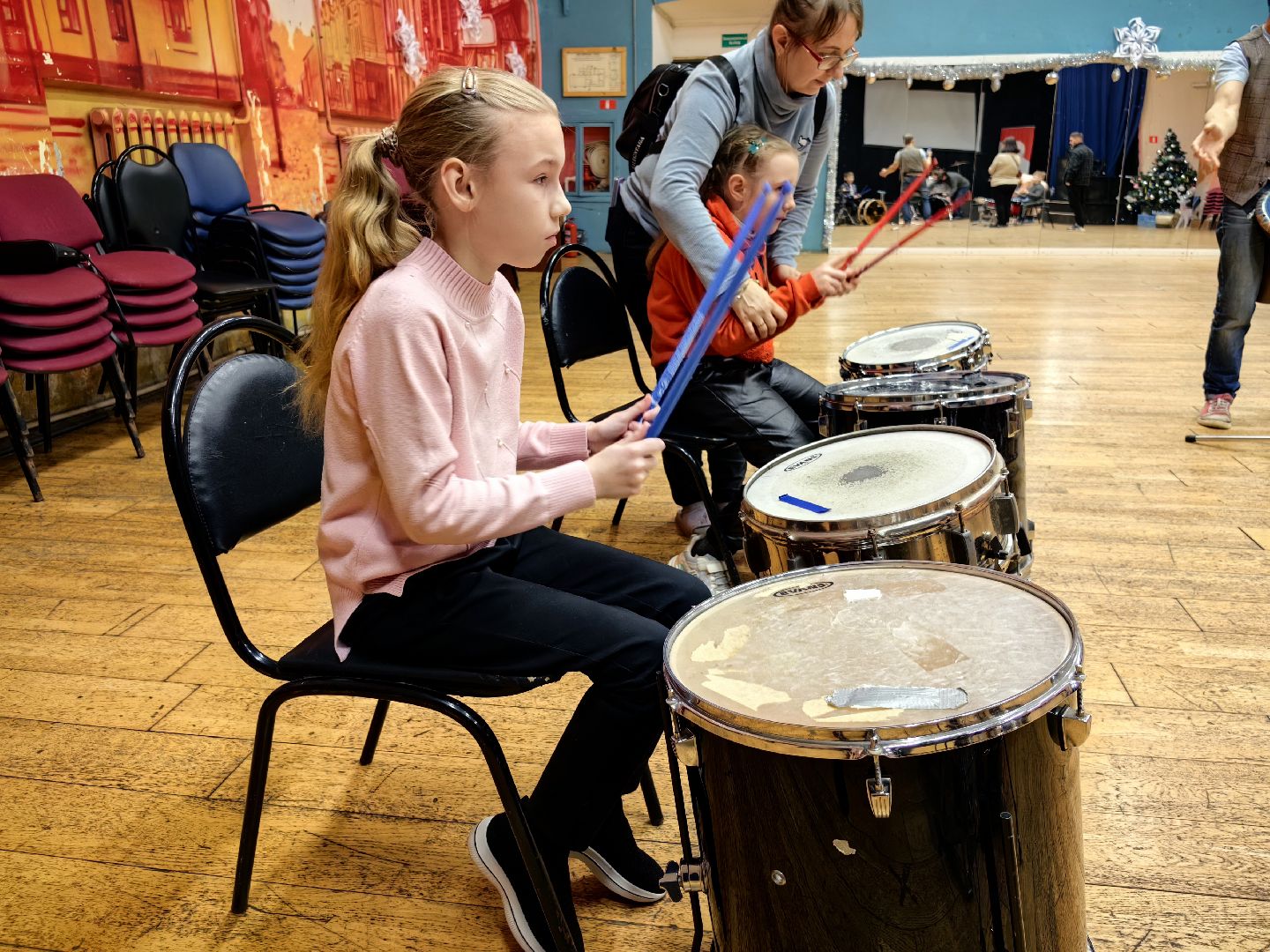 игра на барабанах, мастер-класс, дети с ОВЗ, музыка, ритмы,