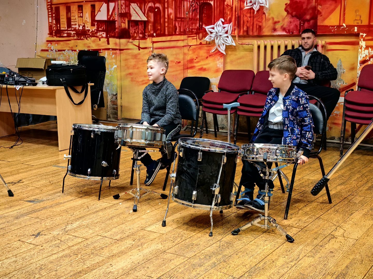 игра на барабанах, мастер-класс, дети с ОВЗ, музыка, ритмы,
