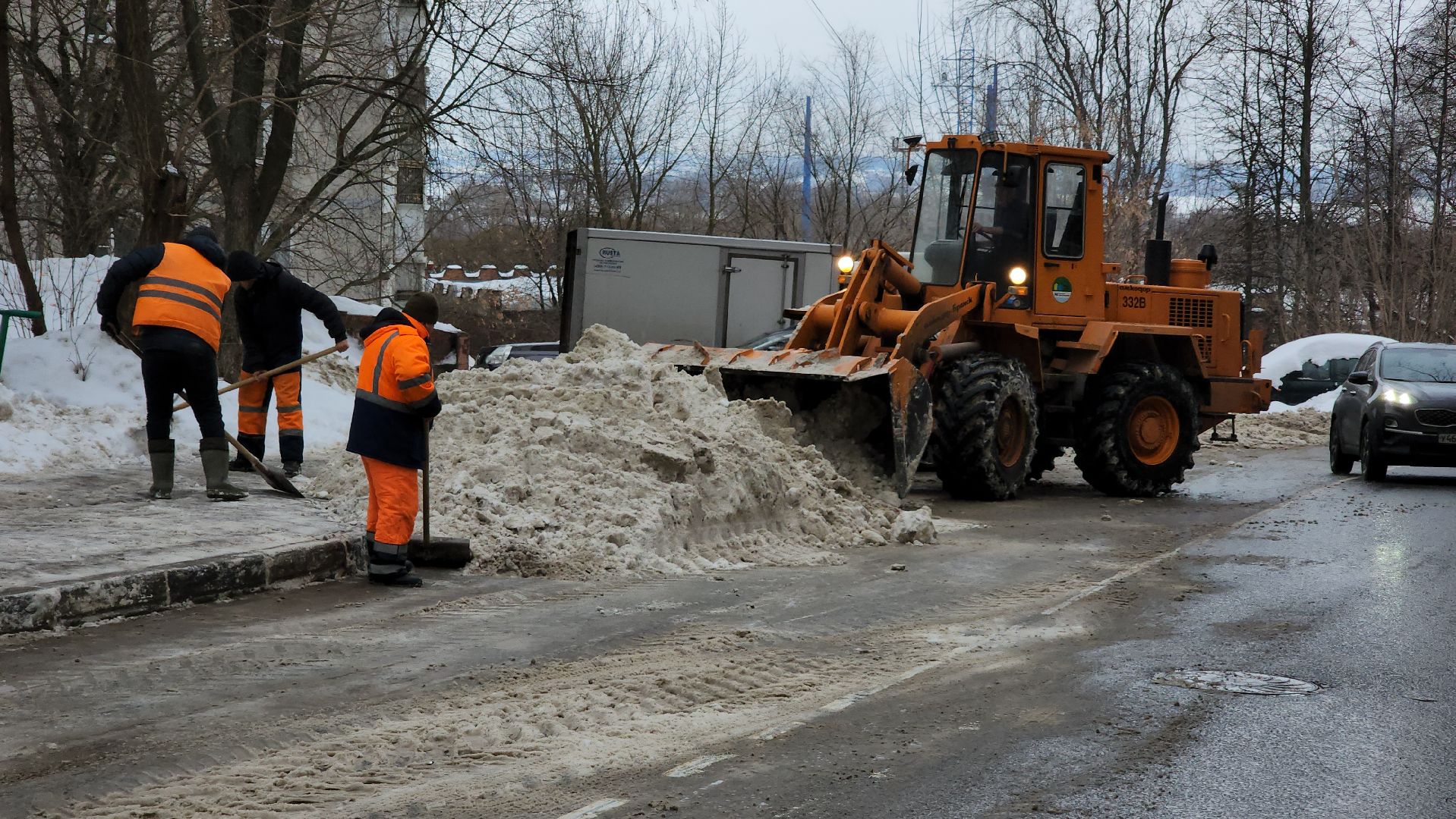 уборка снега, благоустройство,