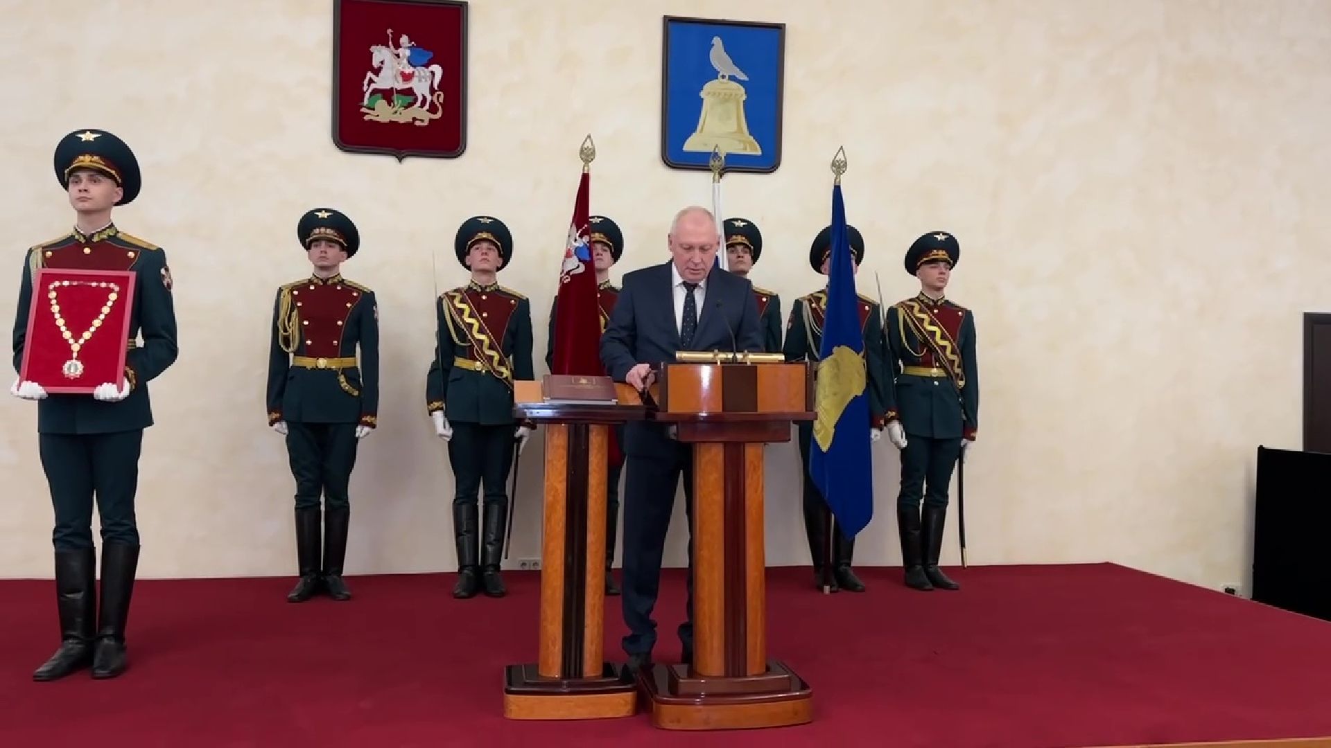 Реутов, глава города, инаугурация, клятва, Московская область, Конституция,Филипп Науменко,