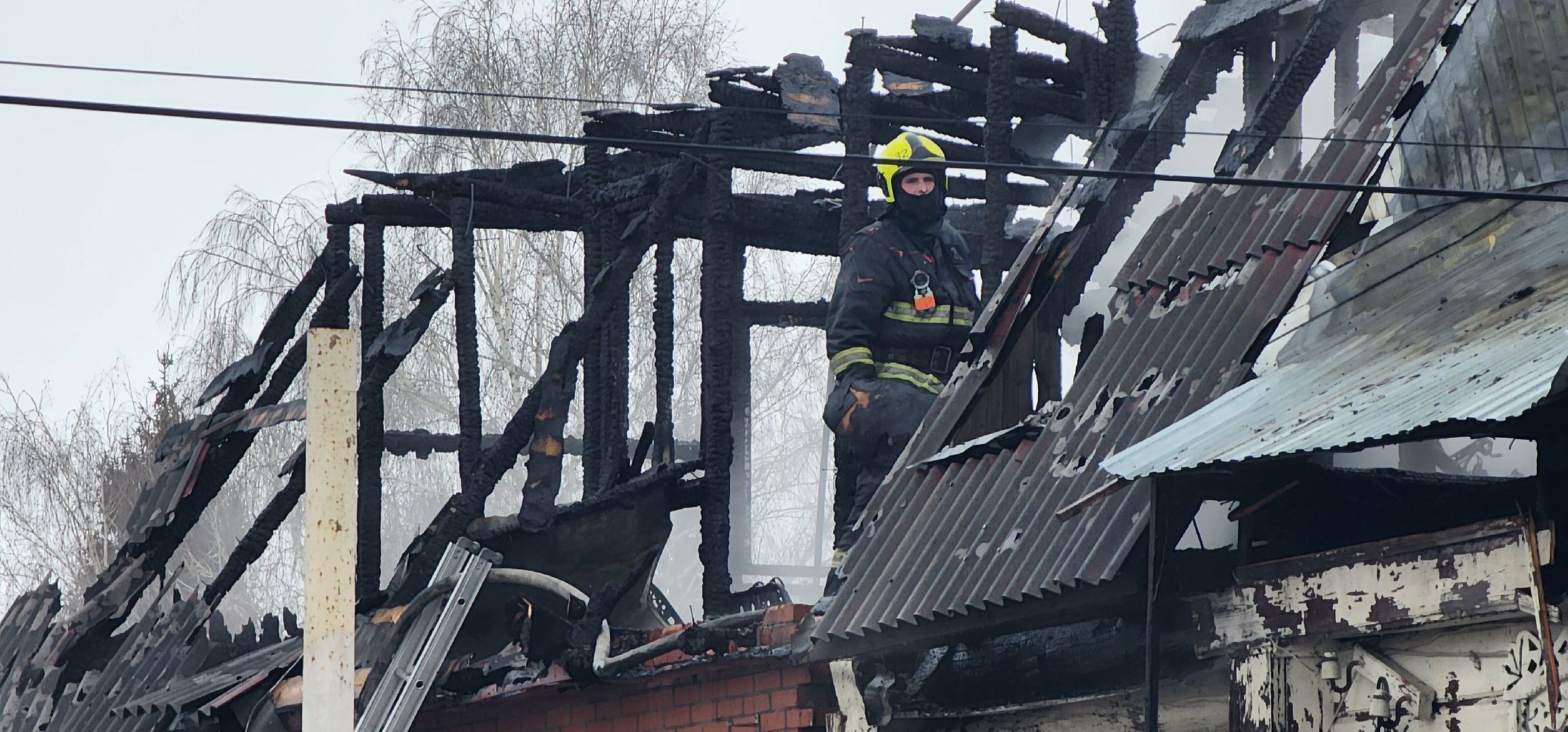 Коломна, пожар, историческое здание,