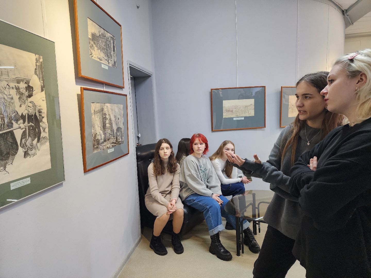 Серпухов, Подмосковье, МВЦ, выставка, Герасимов, студенты,