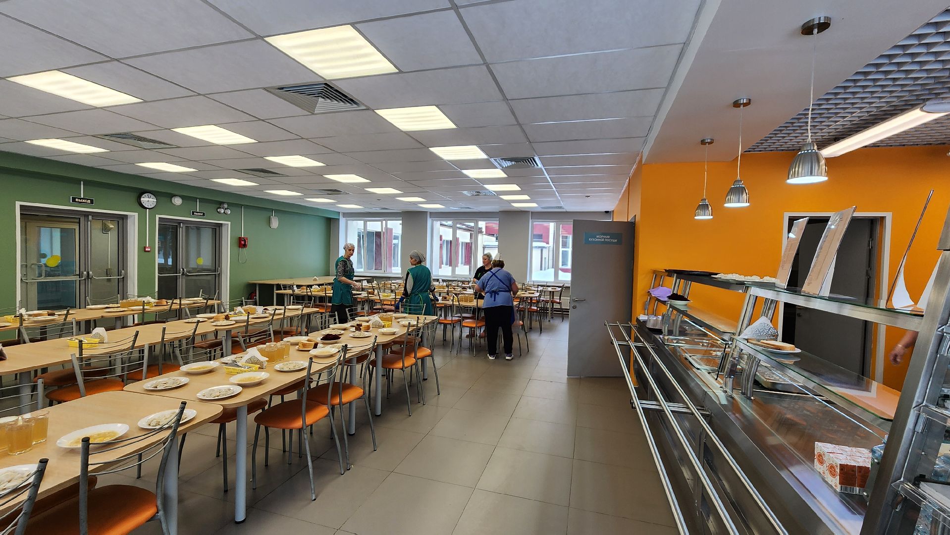 питание в школе, пищеблок, протвино, лицей, дети,