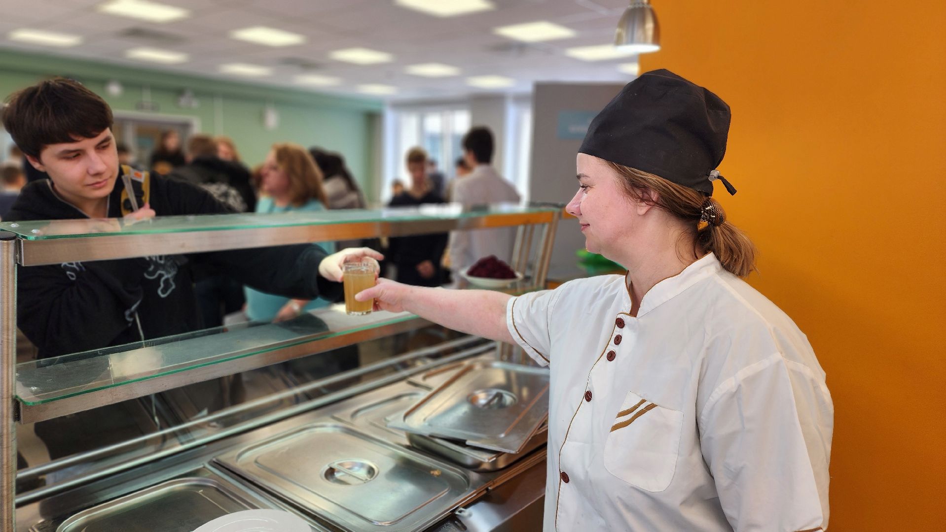 питание в школе, пищеблок, протвино, лицей, дети,