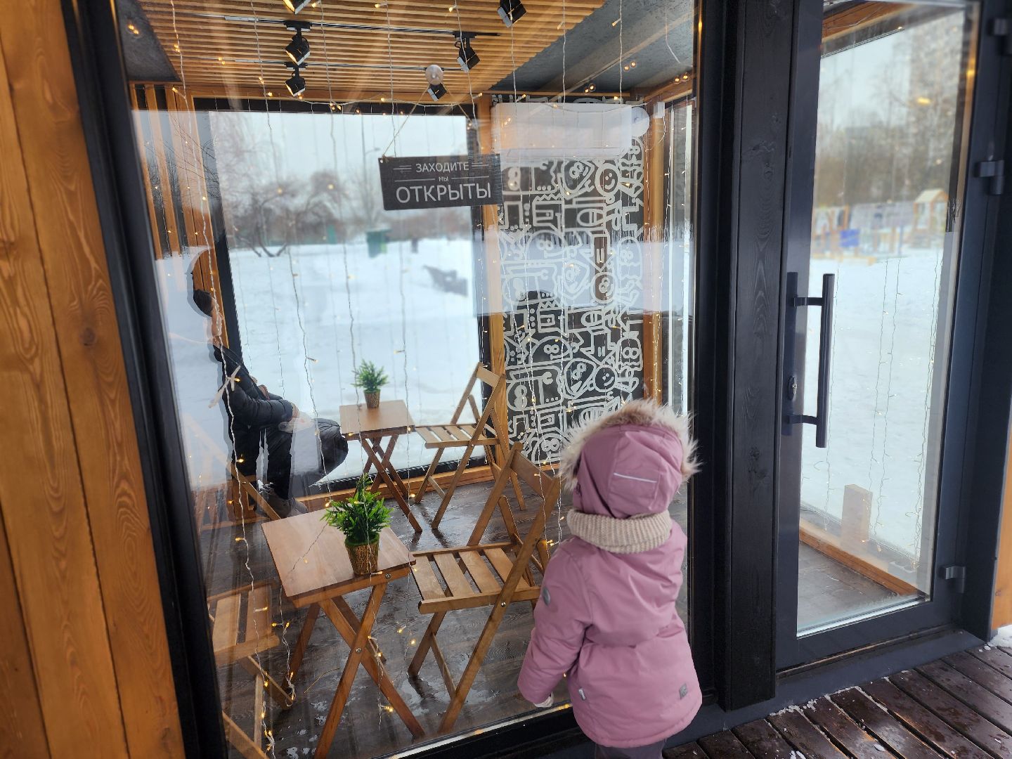 Долгопрудный, парки, дети, мини-лыжи, интерактив,