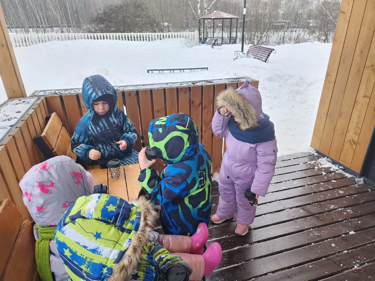 Долгопрудный, парки, дети, мини-лыжи, интерактив,