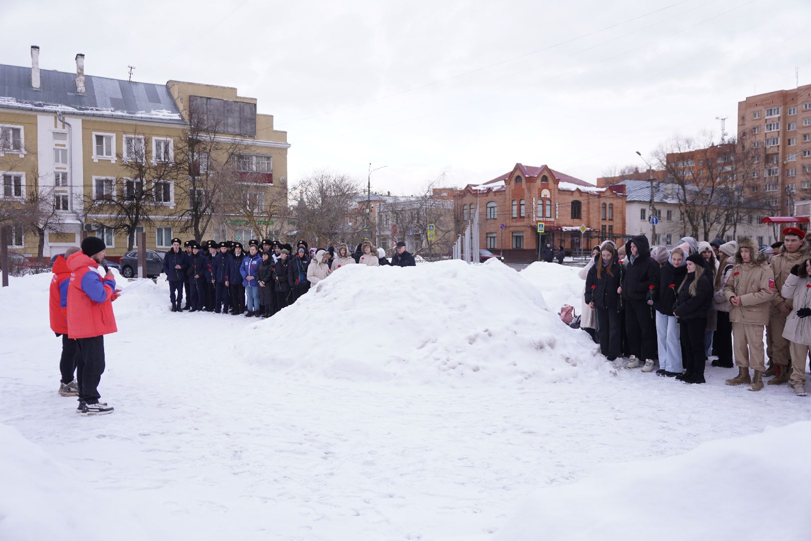 Егорьевск, акция, сталинградская битва, великая отечественная война,