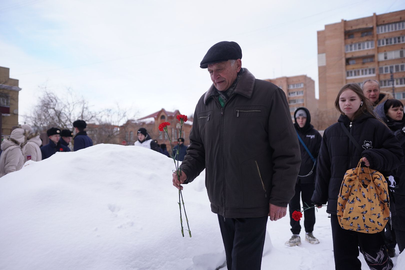 Егорьевск, акция, сталинградская битва, великая отечественная война,