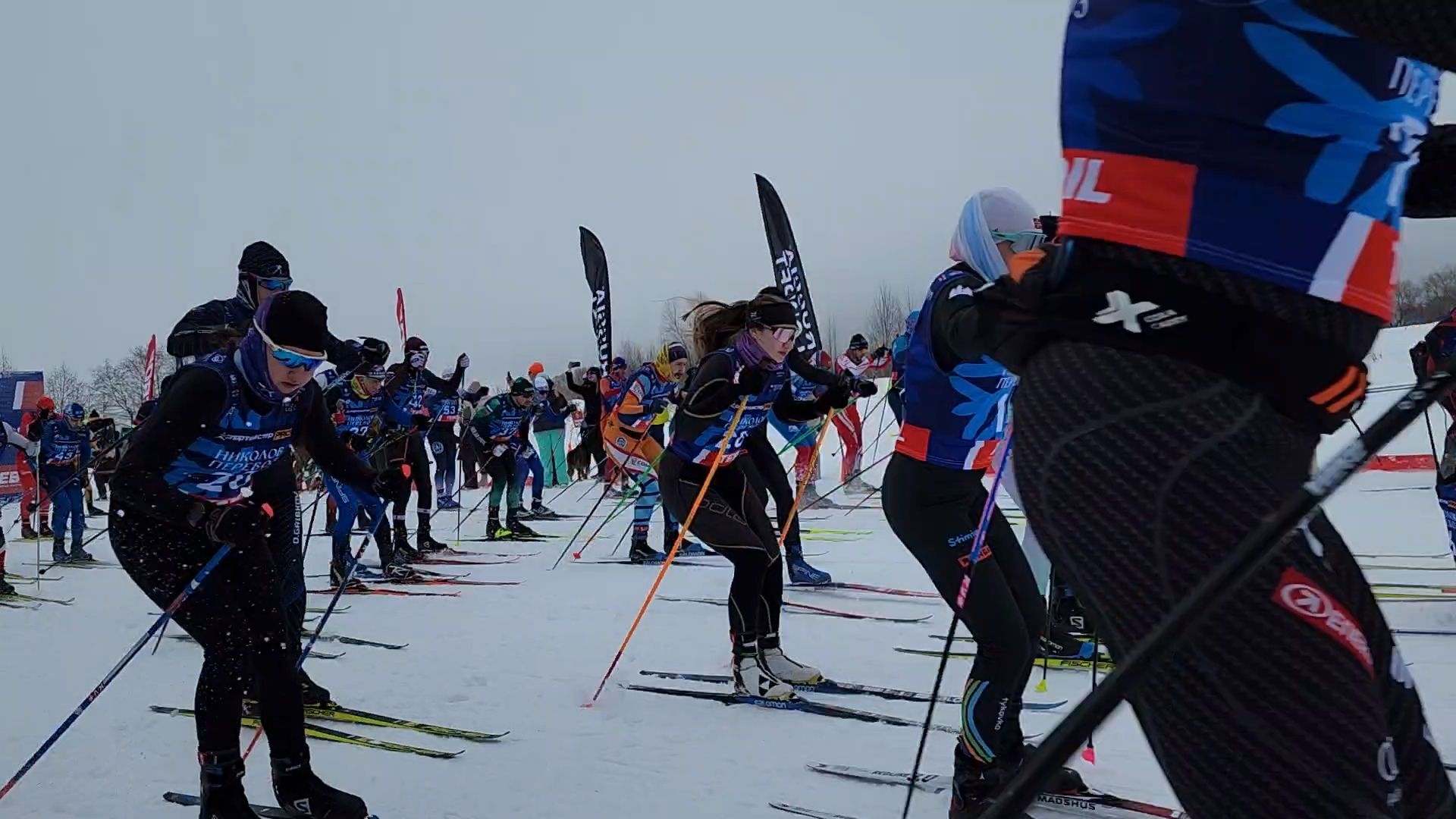 николов перевоз, Лыжня, Соревнования, Лыжный марафон, Дубна,