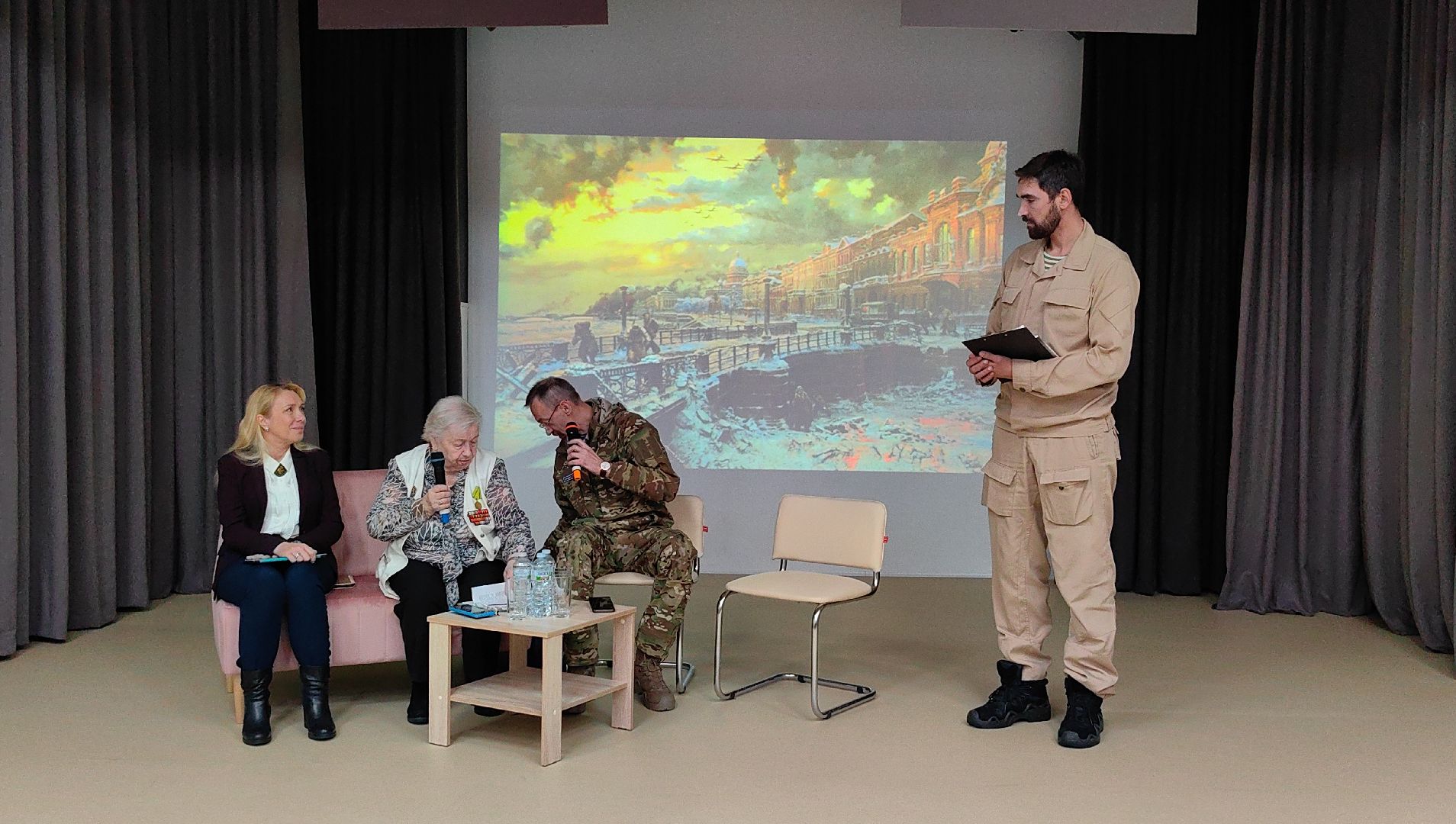 блокада ленинграда, жительница Ленинграда, Герой ВОВ, урок мужества,