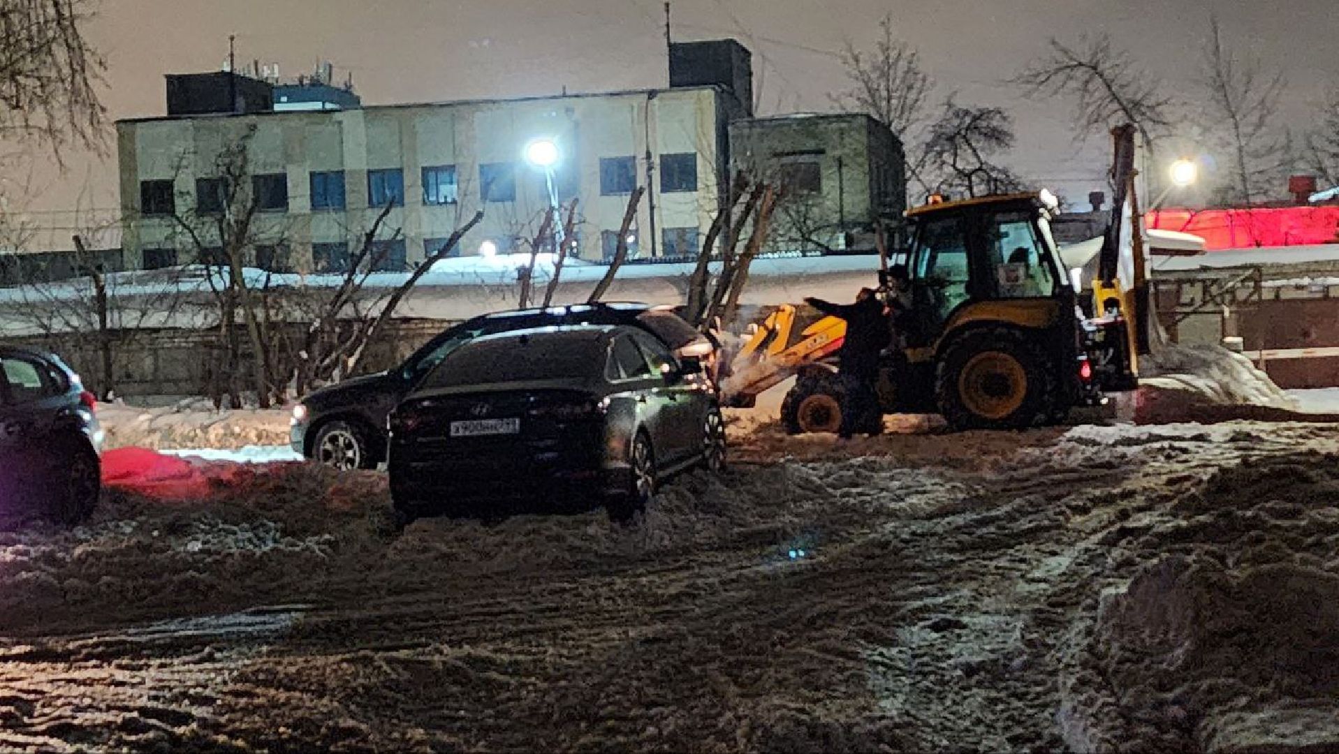 люберцы, вывоз снега, коммунальщики, снегоуборочная техника,