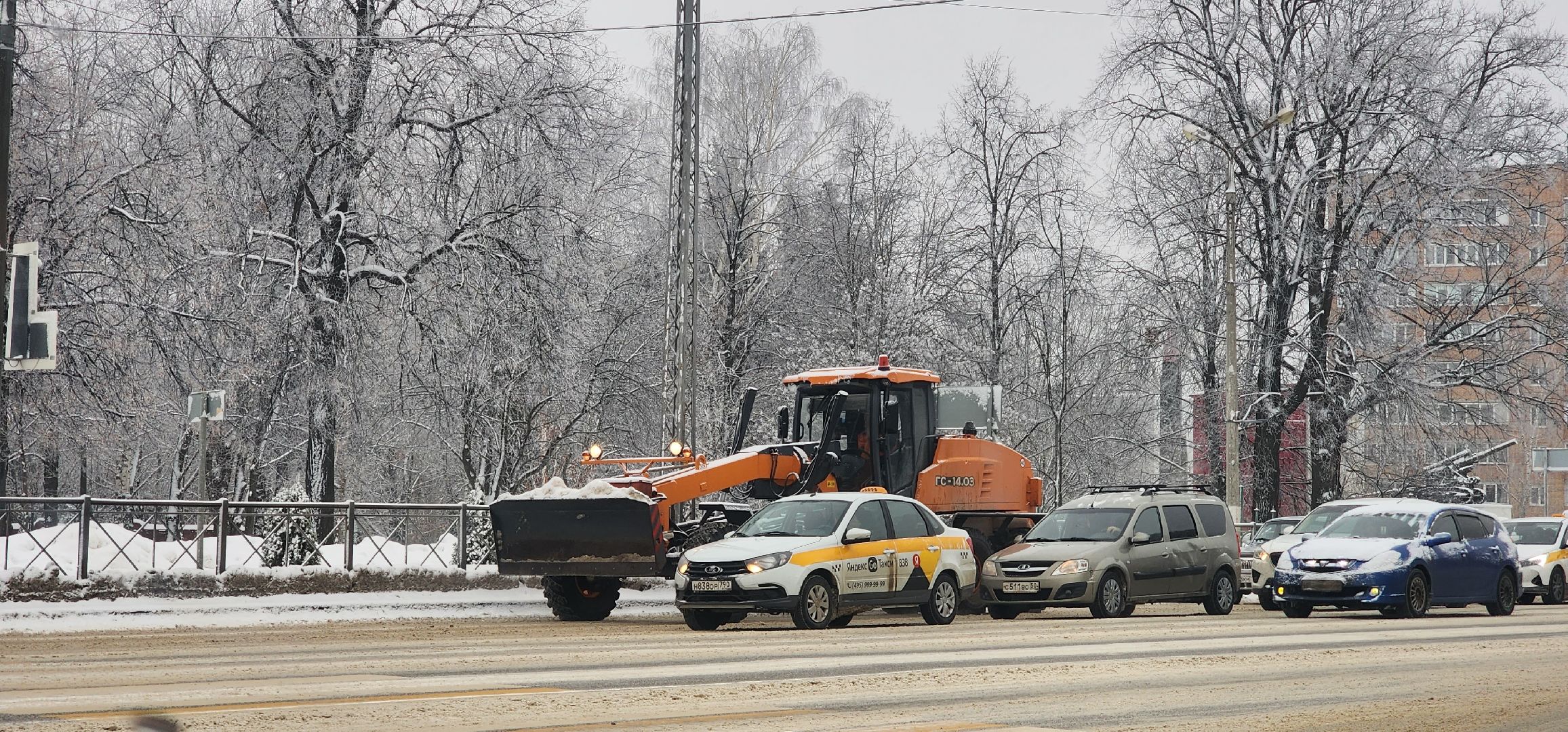 Коломна, дороги, безопасность на дорогах,снегопад,