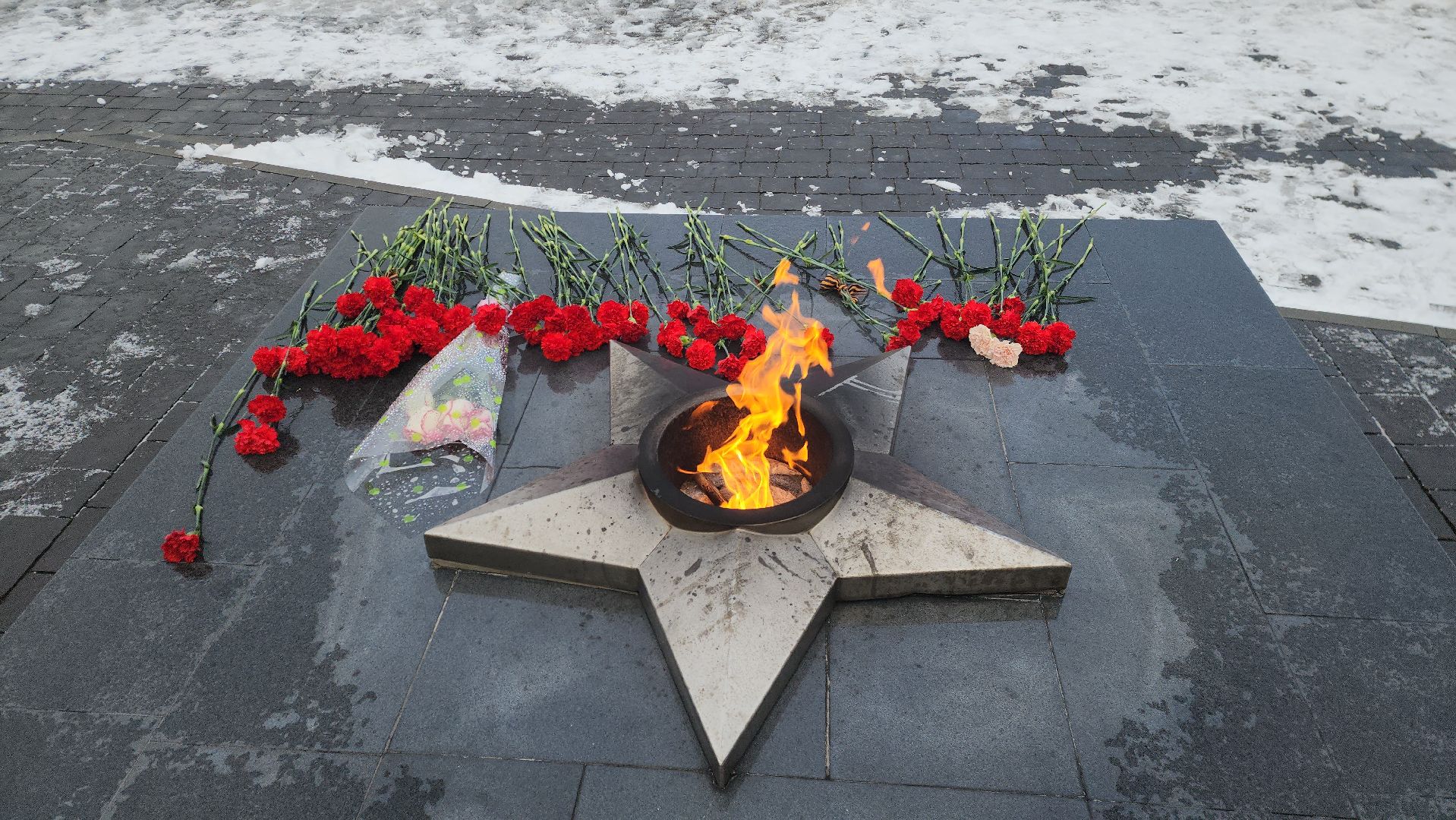 шатура, митинг, вов, сталинградская битва, вечный огонь, митинг памяти,