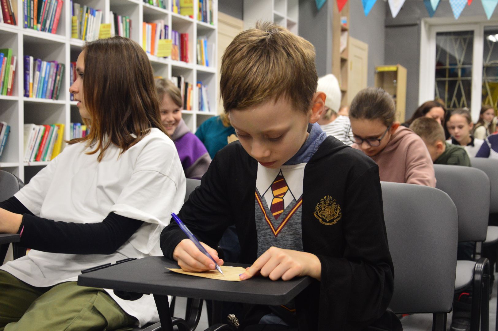 шатура, Международная акции, Книжная ночь Гарри Поттера, Гарри Поттер, книжная ночь, библиотекарь,