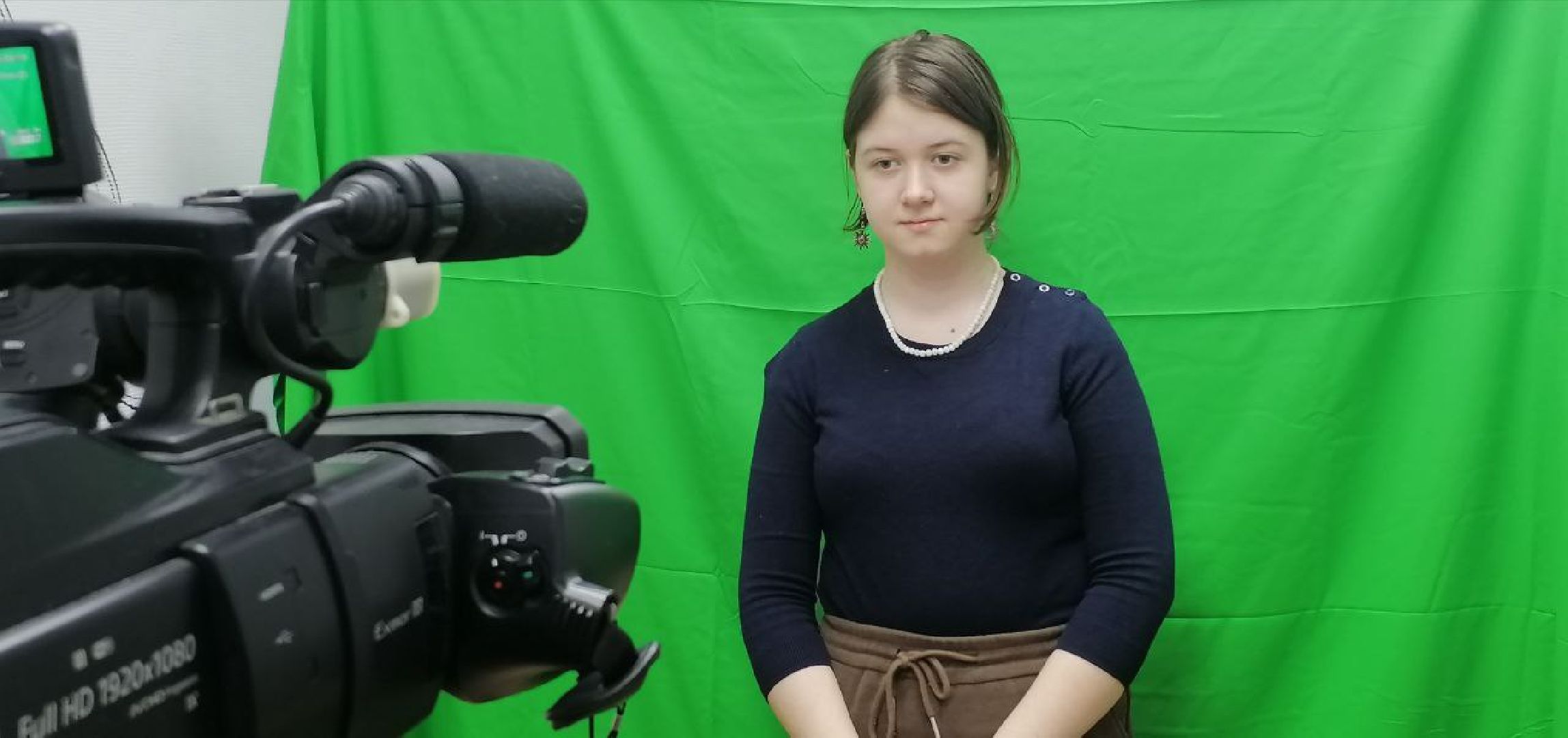 детское телевидение Взлет, подарок, оборудование, хромакей, юнкор, Молодежный центр Дружба, Луговская,