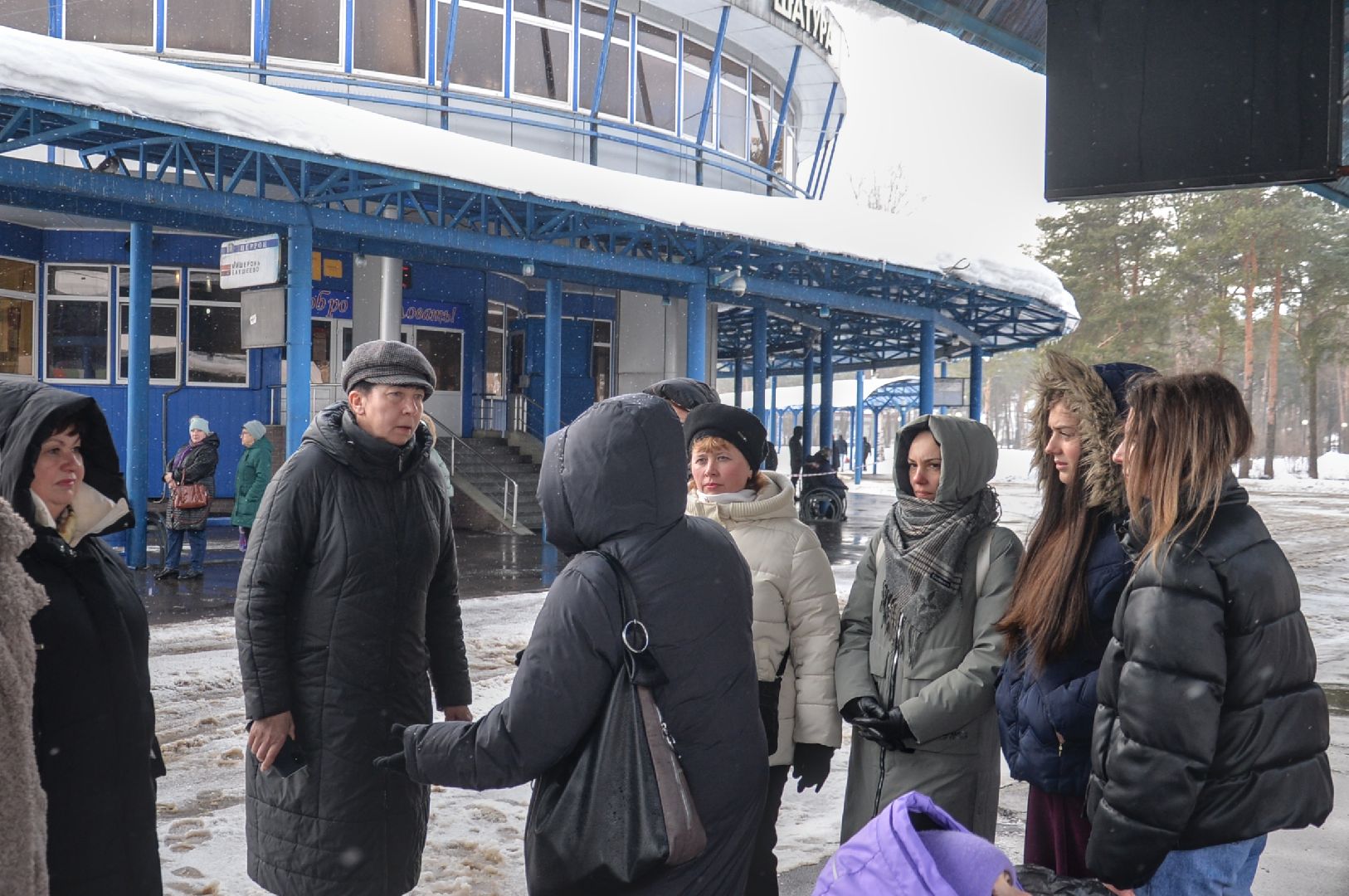 Шатура, автостанция, общественная палата, пассажиры,