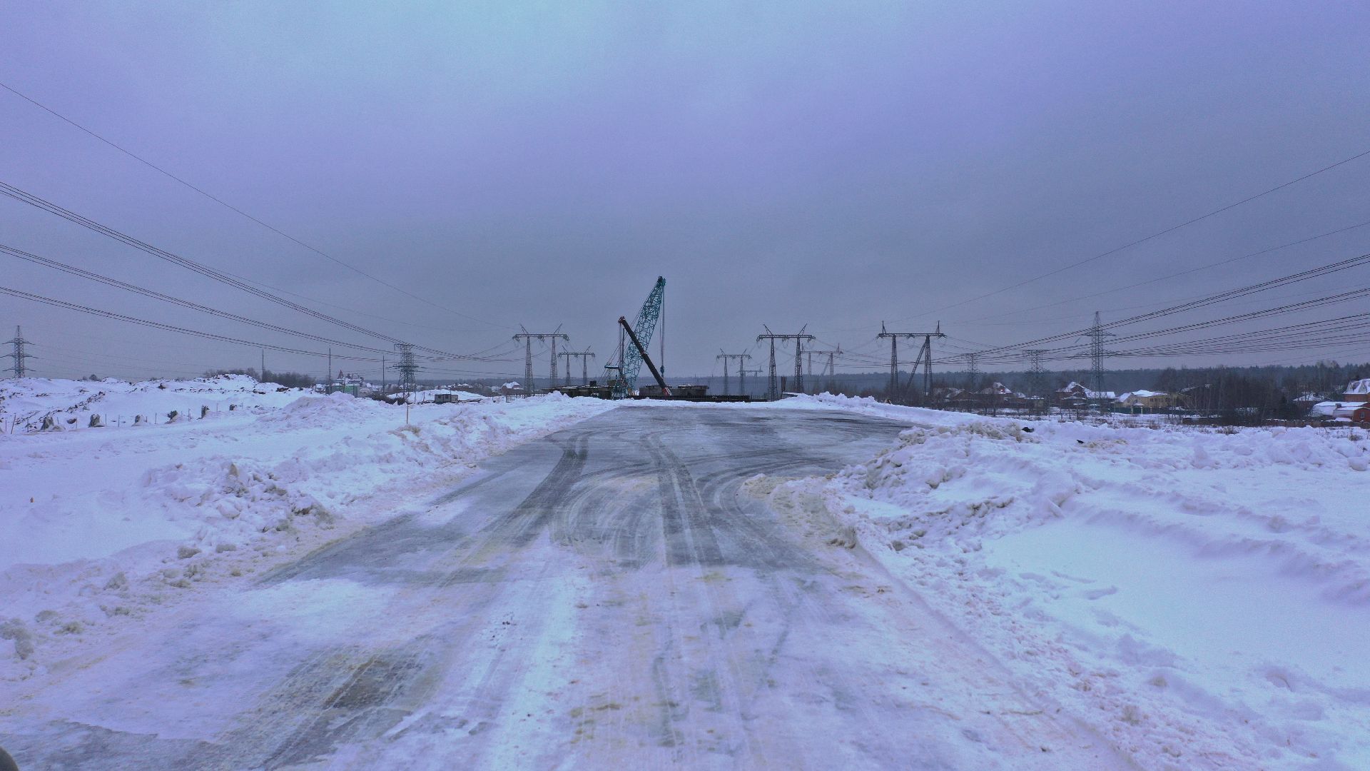 видео с коптера, мытищи, трасса,