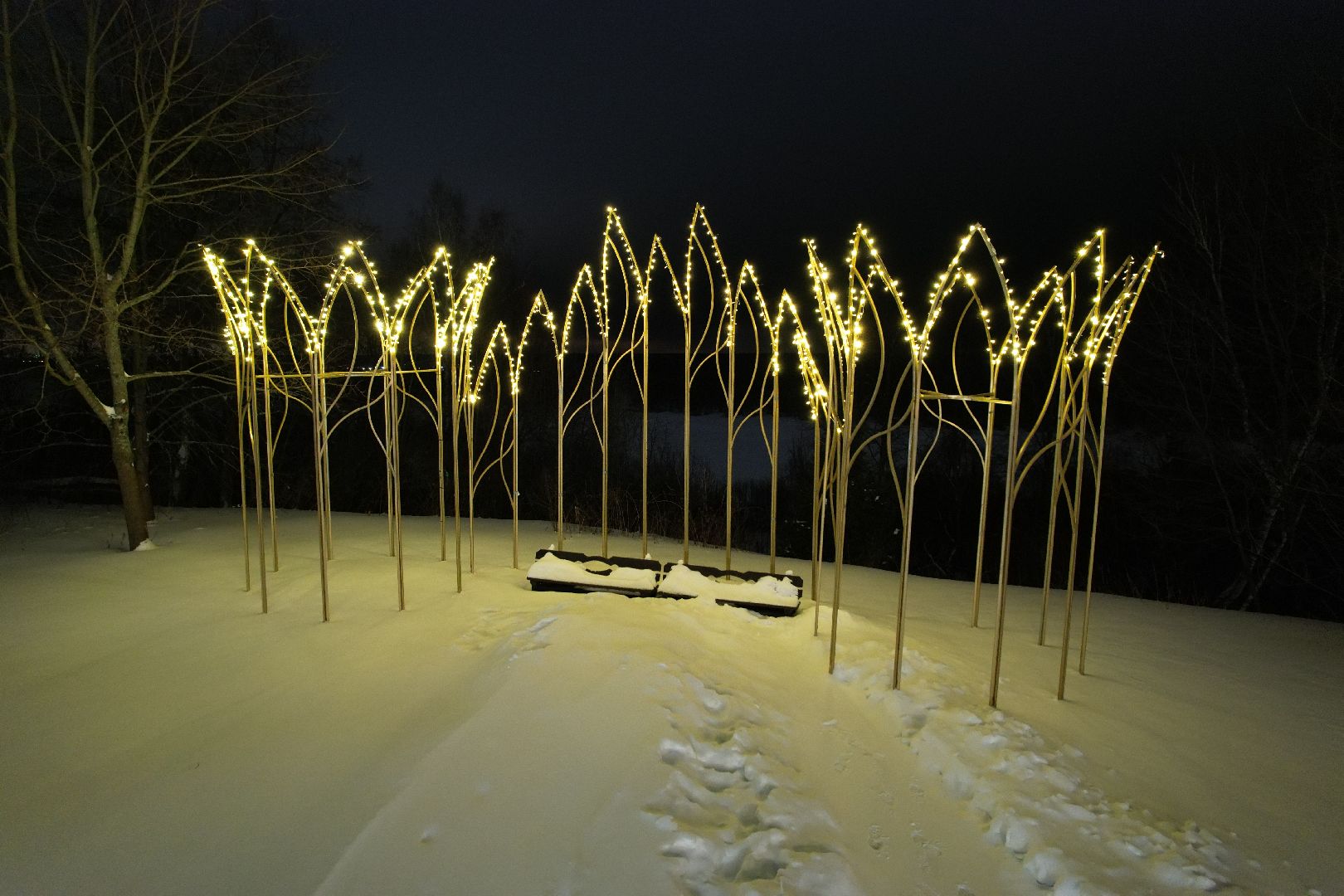 видео с коптера, курорт, лыжи,