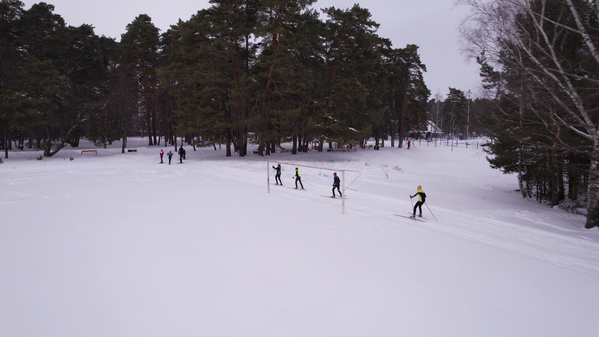 спорт, спартак, серпухов, видео с коптера,
