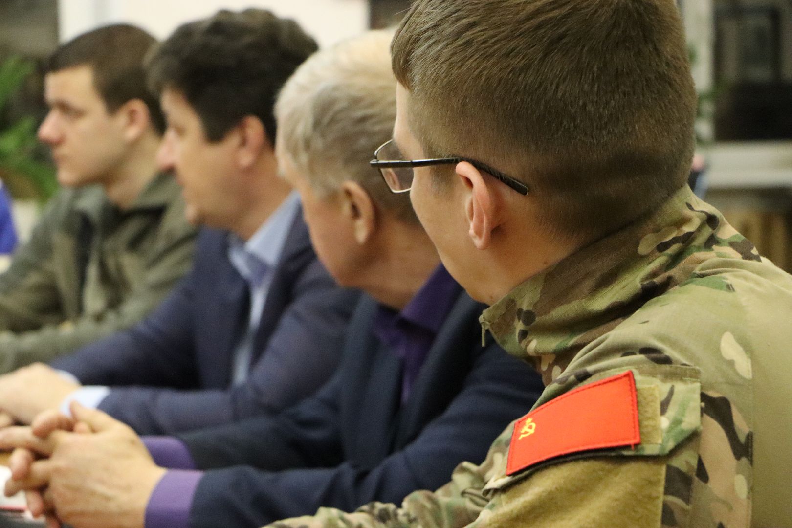 Линия жизни, Серебряные Пруды, лыжники, волонтеры, юнармейцы, патриотизм, ВОв,