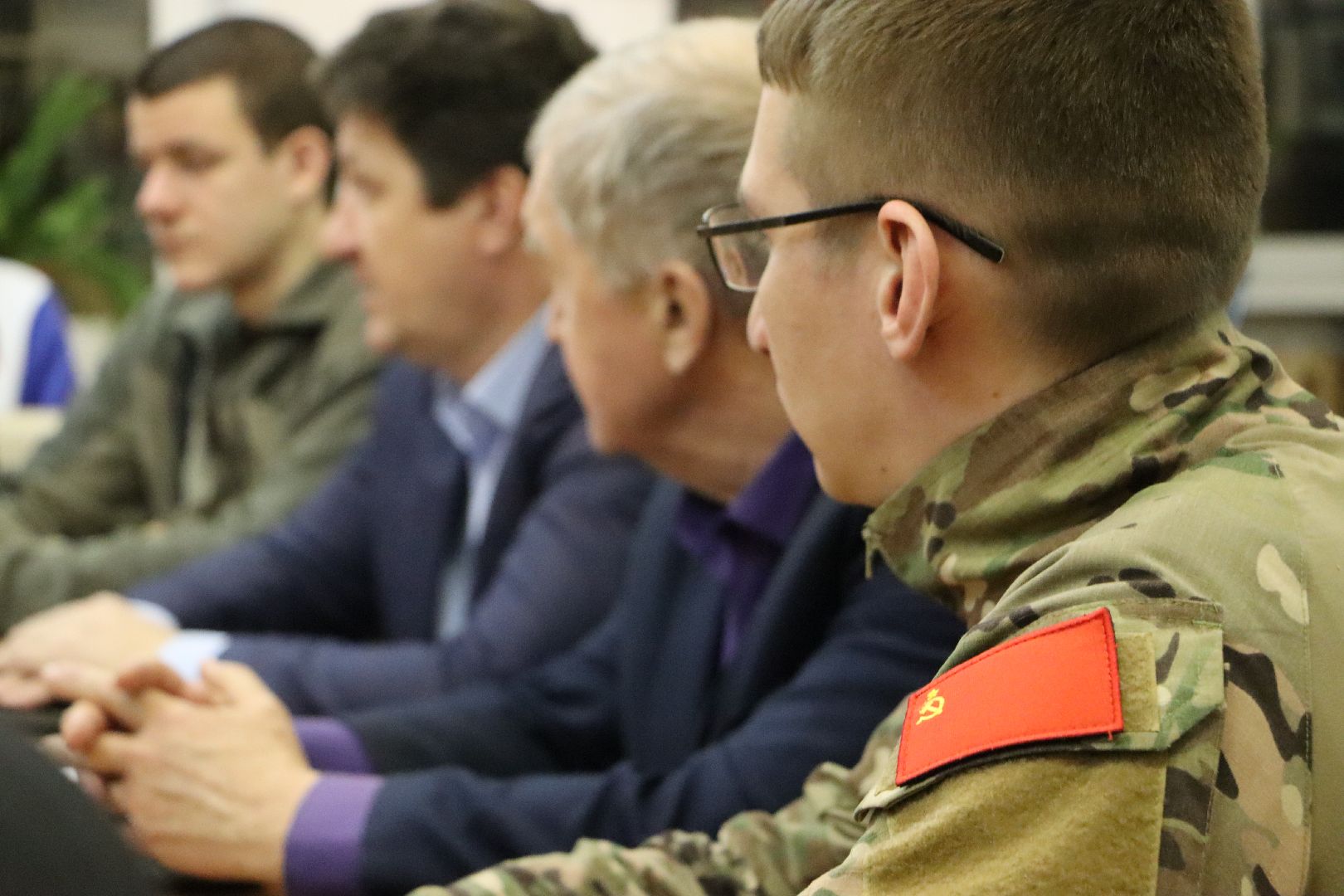 Линия жизни, Серебряные Пруды, лыжники, волонтеры, юнармейцы, патриотизм, ВОв,