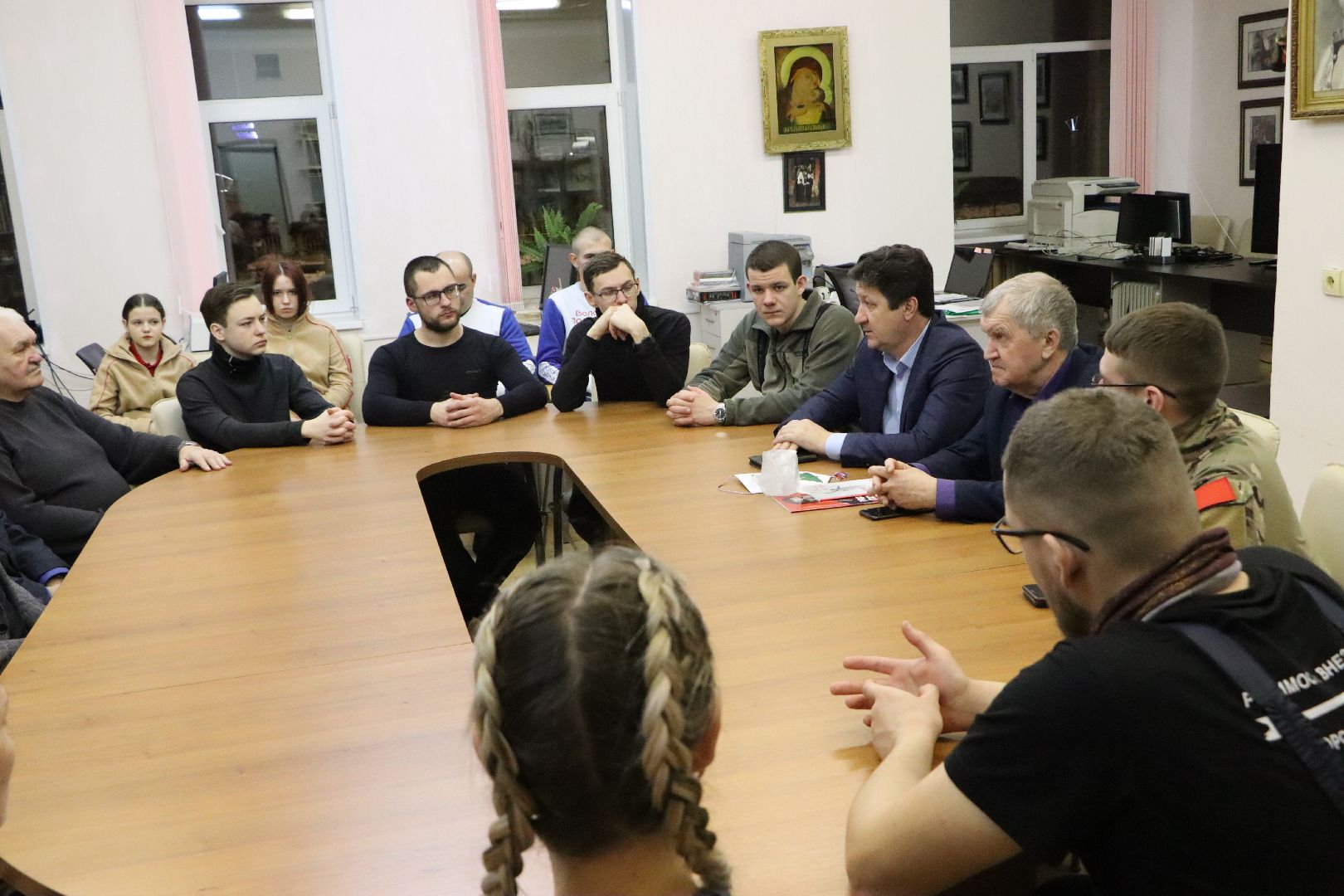 Линия жизни, Серебряные Пруды, лыжники, волонтеры, юнармейцы, патриотизм, ВОв,