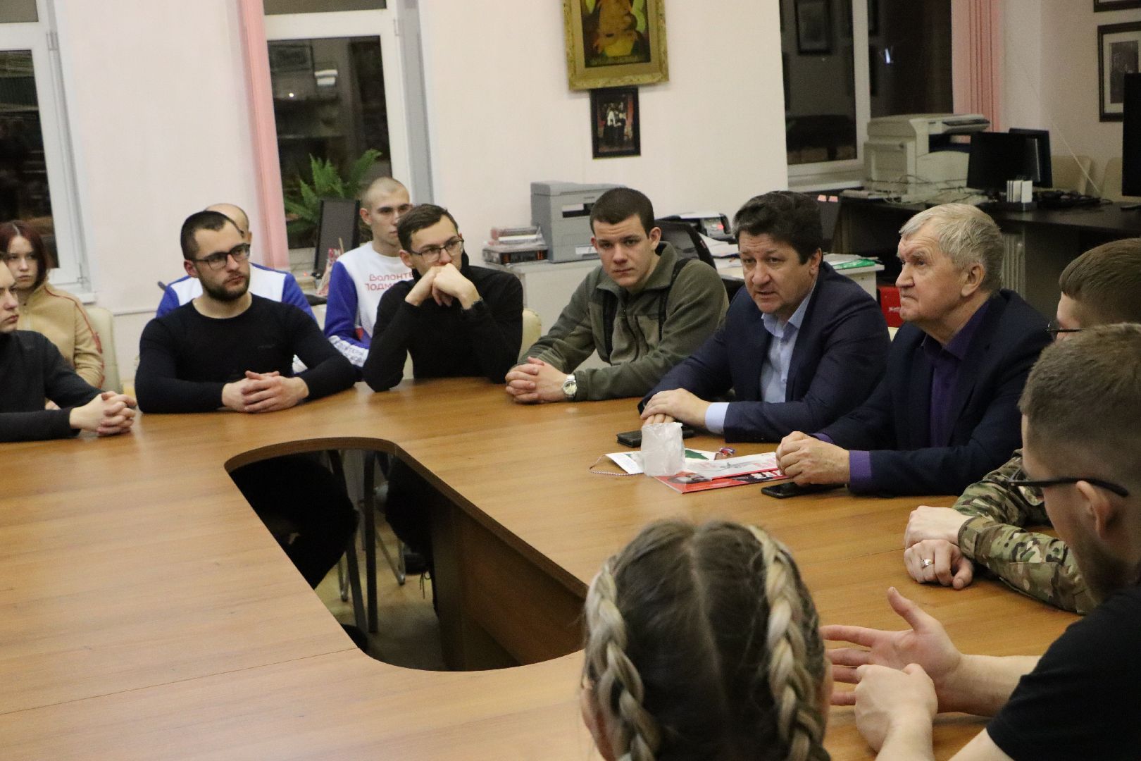 Линия жизни, Серебряные Пруды, лыжники, волонтеры, юнармейцы, патриотизм, ВОв,