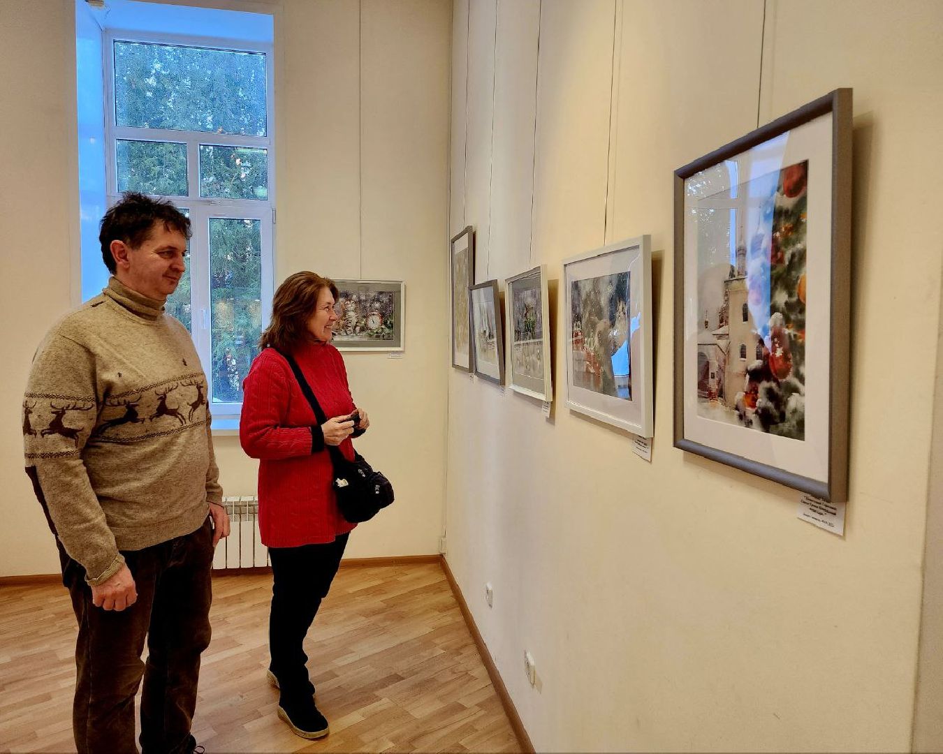 выставка, экспозиция, живопись, ленинский округ, художник,