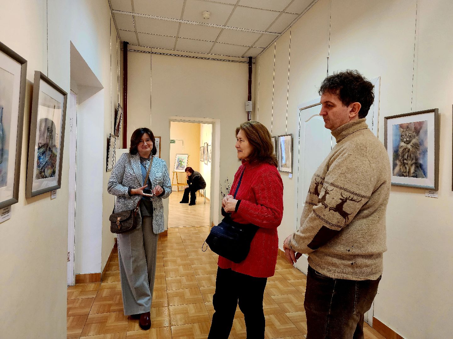 выставка, экспозиция, живопись, ленинский округ, художник,