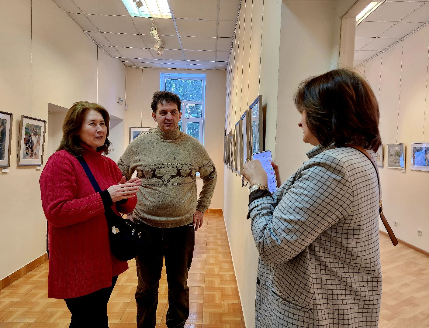 выставка, экспозиция, живопись, ленинский округ, художник,