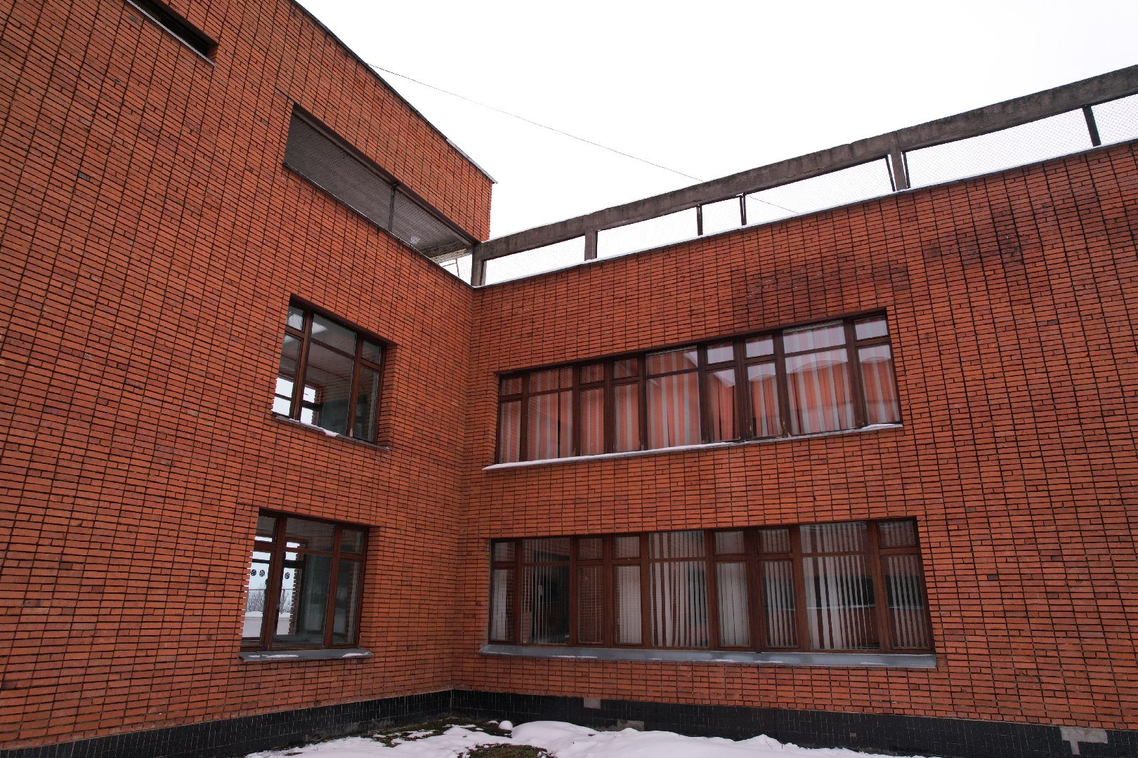 пущино, гимназия, видео с коптера,