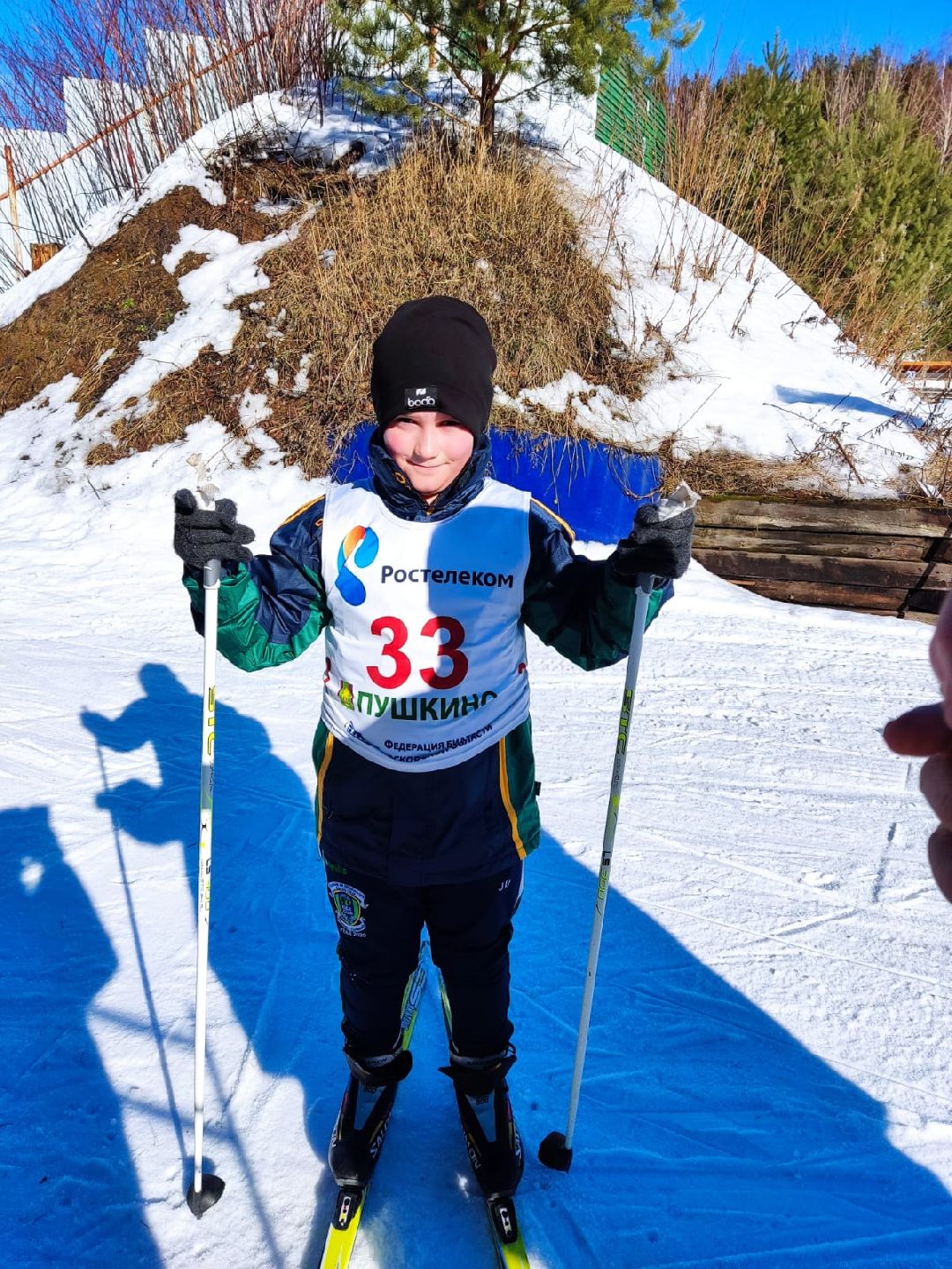 стадион, снег, детский спорт,