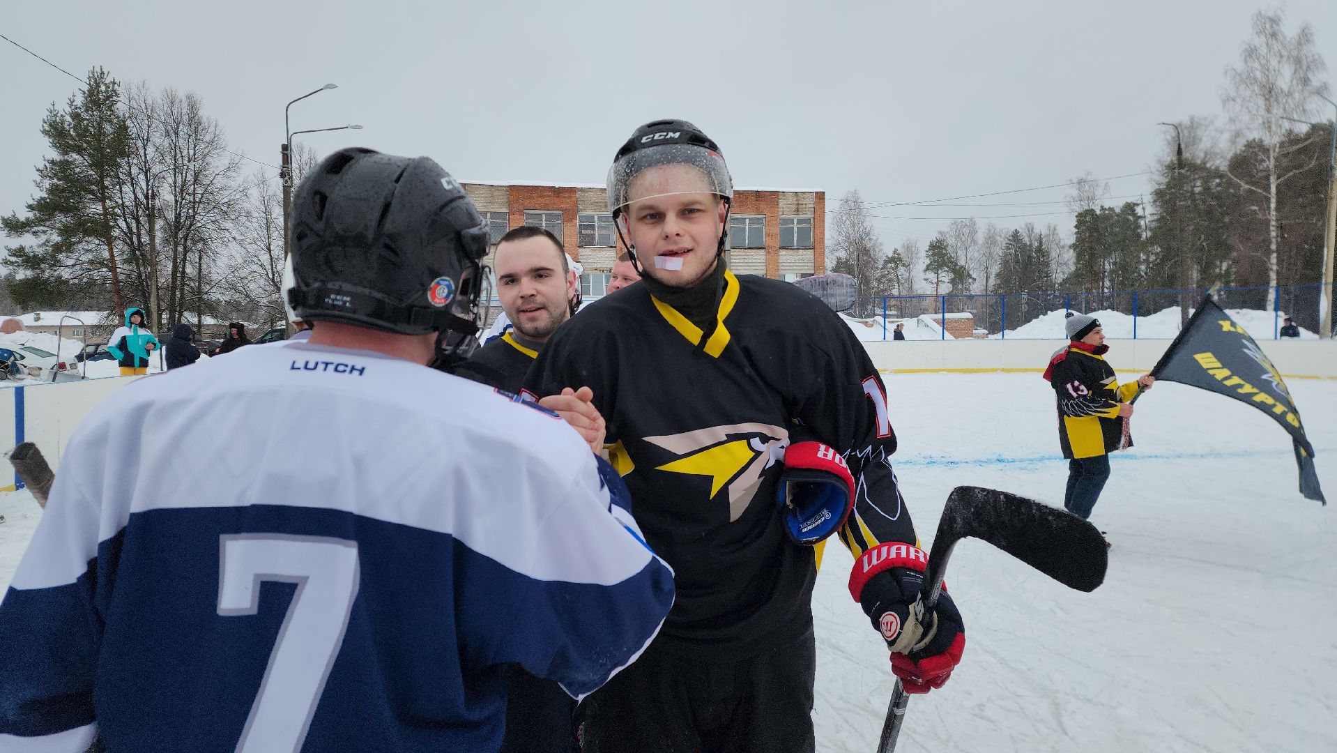 шатура, ястребы, озеро белое, хоккей, спорт подмосковья, зима в подмосковье, городской округ спорт,