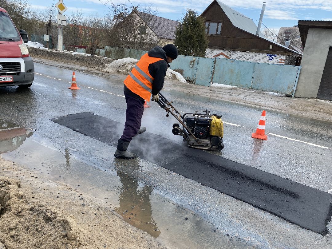 Чехов, дороги, ямы