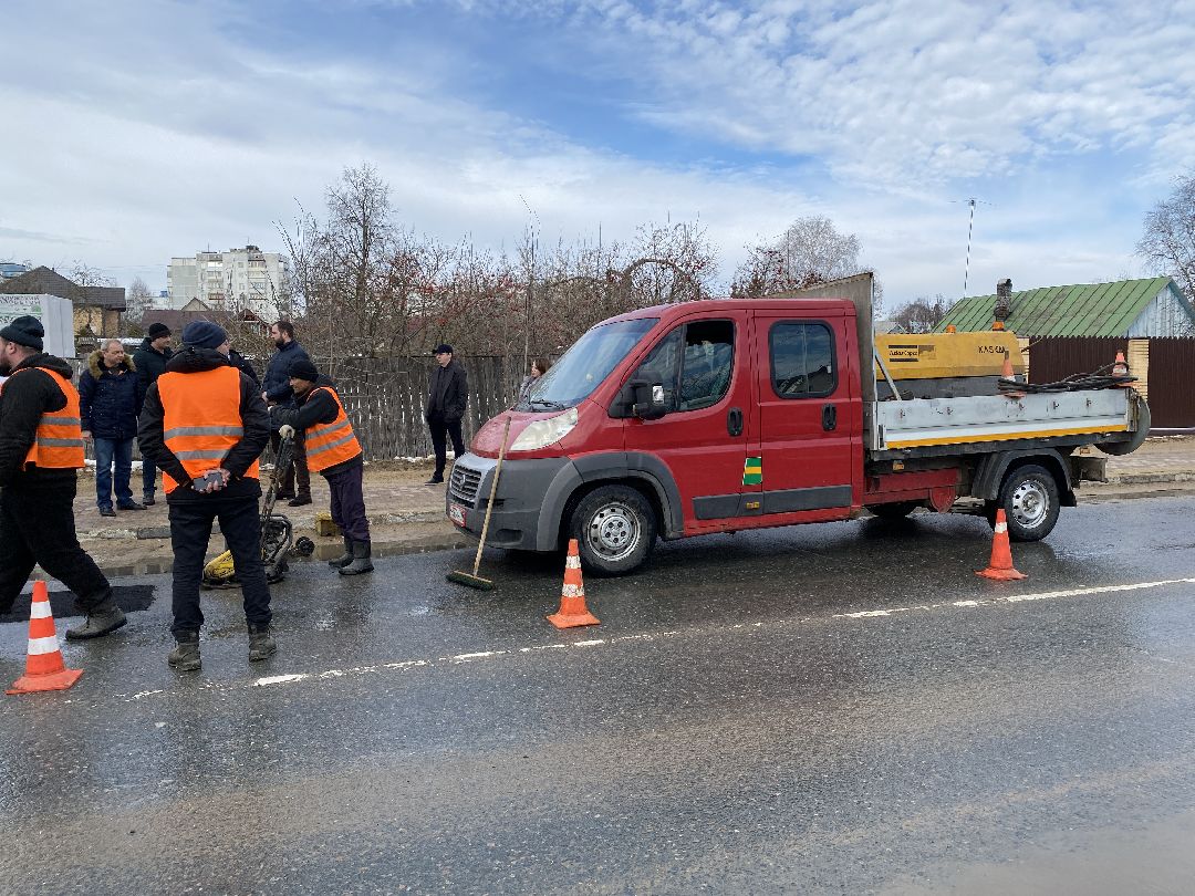 Чехов, дороги, ямы